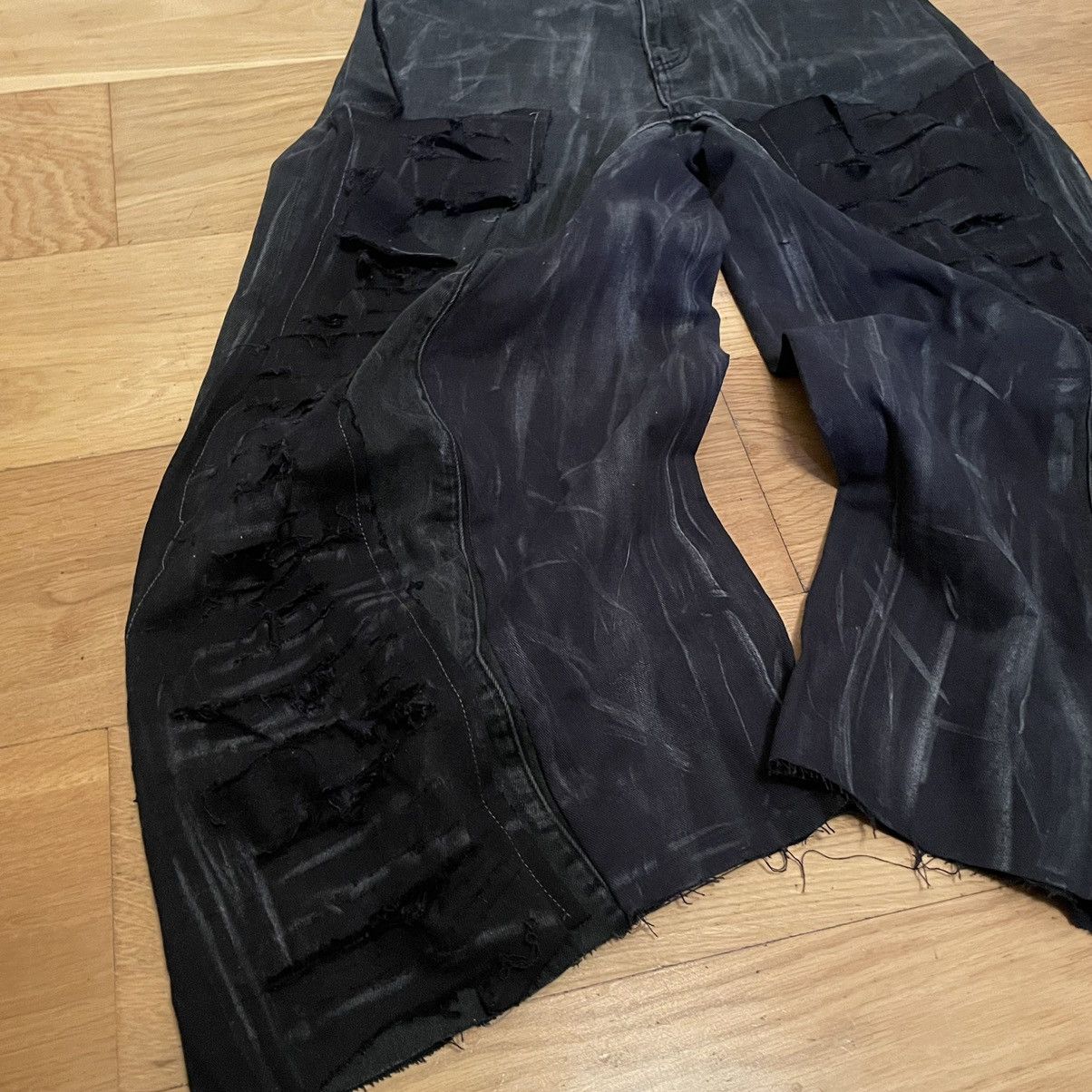 Handmade × Japanese Brand rare wax handmade Pants Size US 31 - 3 Thumbnail