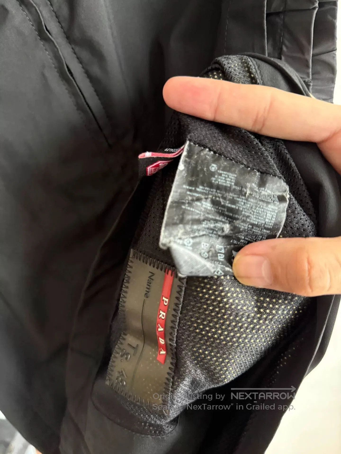 Prada Prada Nylon Vest with Red Label. Size US M / EU 48-50 / 2 - 7 Thumbnail