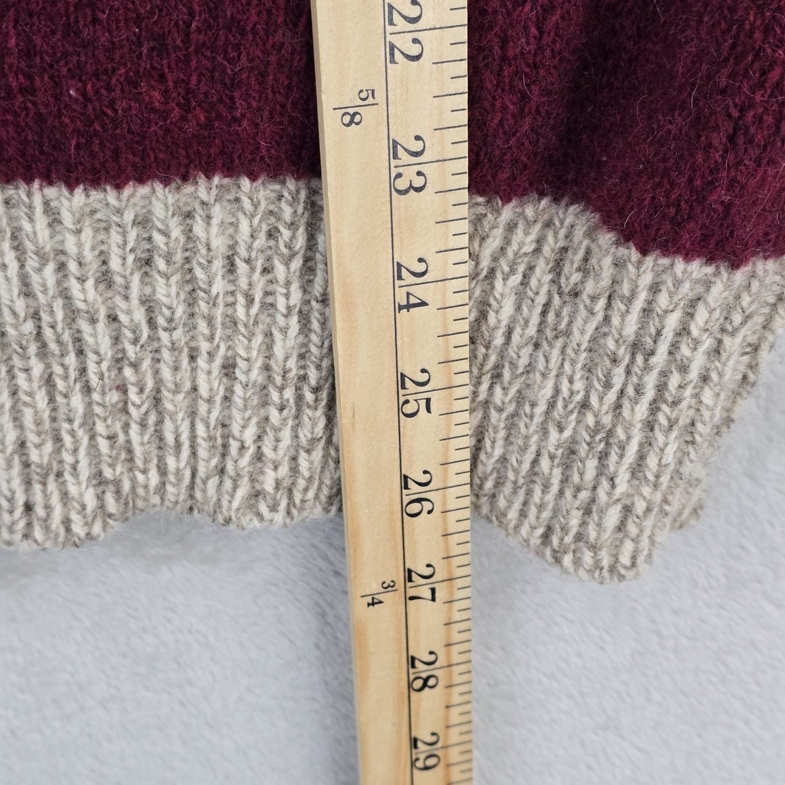 L.L. Bean Vintage L.L. Bean Wool Knit Sweater Womens Medium 80s USA Size M / US 6-8 / IT 42-44 - 7 Thumbnail
