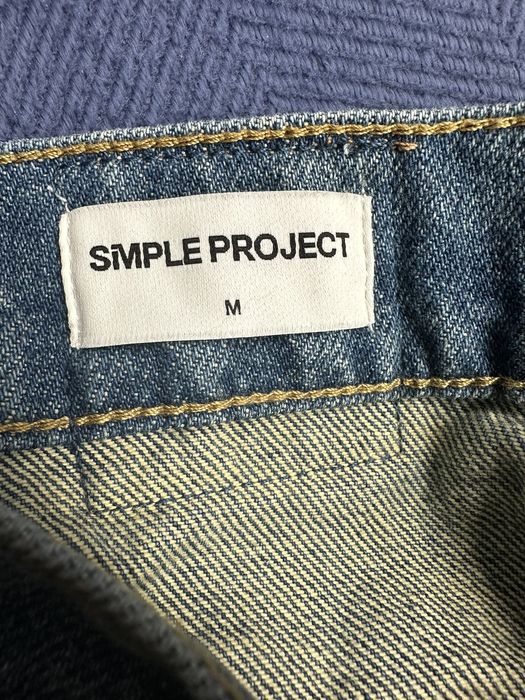 Streetwear SIMPLE PROJECT Nevada Wash Straight Denim | Grailed