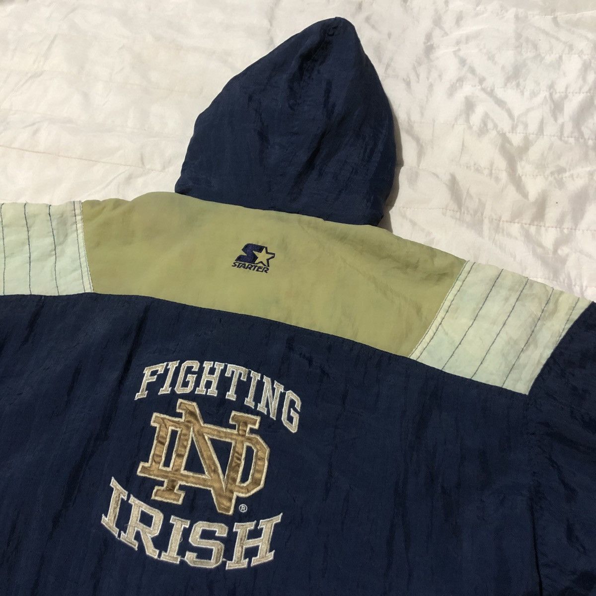 Starter Starter Notre Dame Fighting Irish Anorak Jackets Size US L / EU 52-54 / 3 - 7 Thumbnail