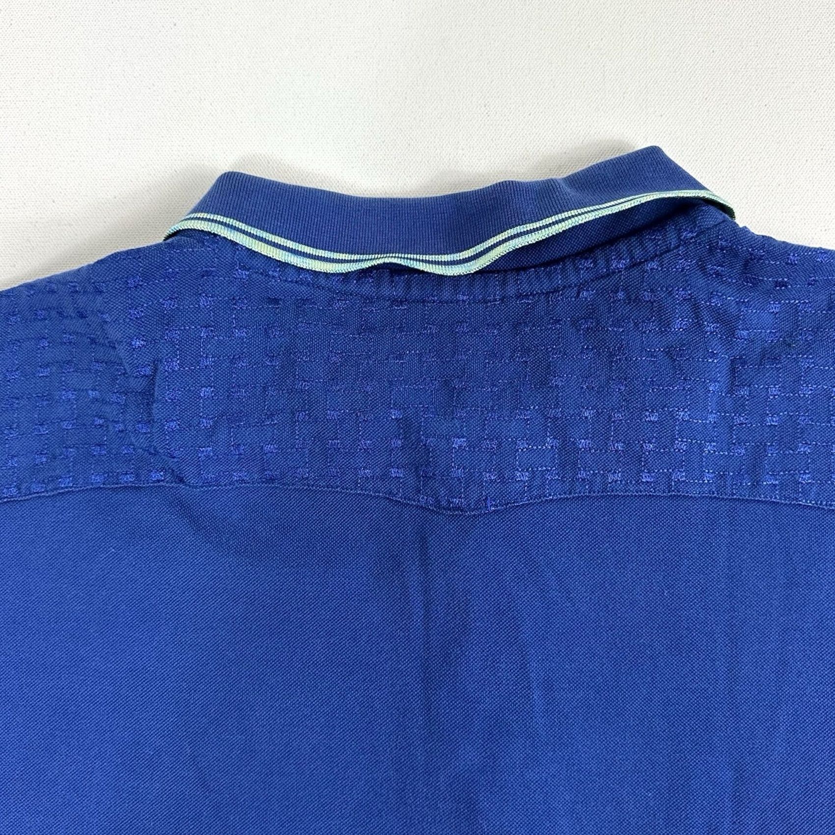 Robert Graham Robert Graham Polo Shirt Mens Large Short Sleeve Blue Classic Fit Size US L / EU 52-54 / 3 - 3 Thumbnail