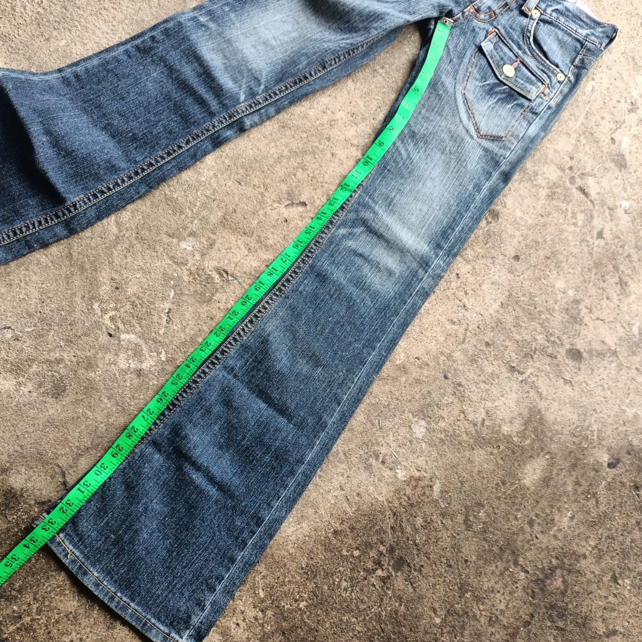 Edwin × If Six Was Nine × Japanese Brand Edwin something bush flare denim Size US 29 - 15 Thumbnail
