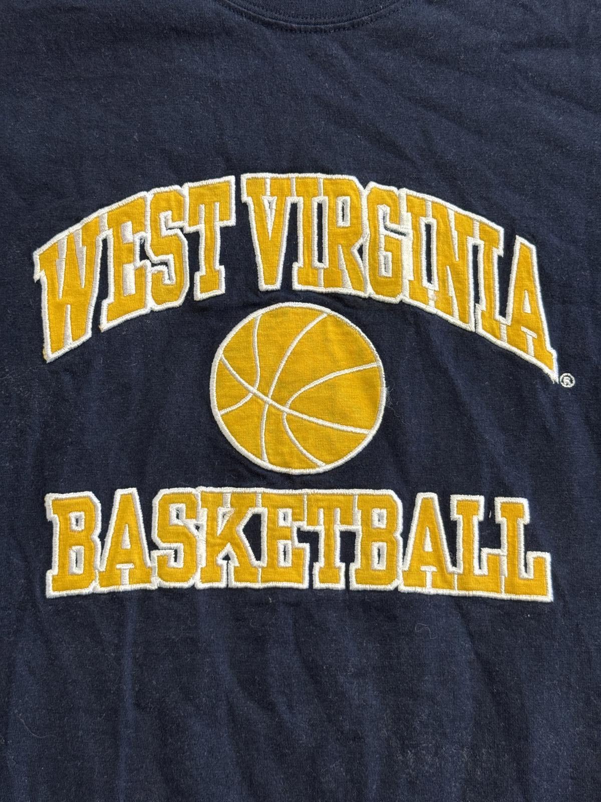 Steve And Barrys VTG WVU Basketball T-shirt West Virginia Mountaineers - L Size US L / EU 52-54 / 3 - 3 Thumbnail