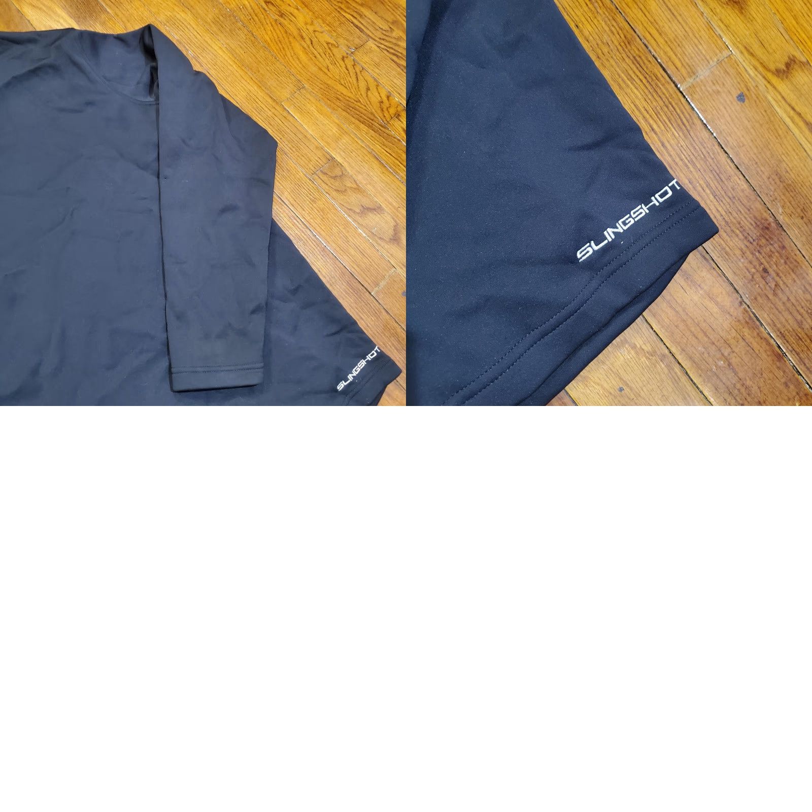 Logo 7 Slingshot Racing Jacket Mens L Black Softshell Full Zip Logo Size US L / EU 52-54 / 3 - 9 Thumbnail
