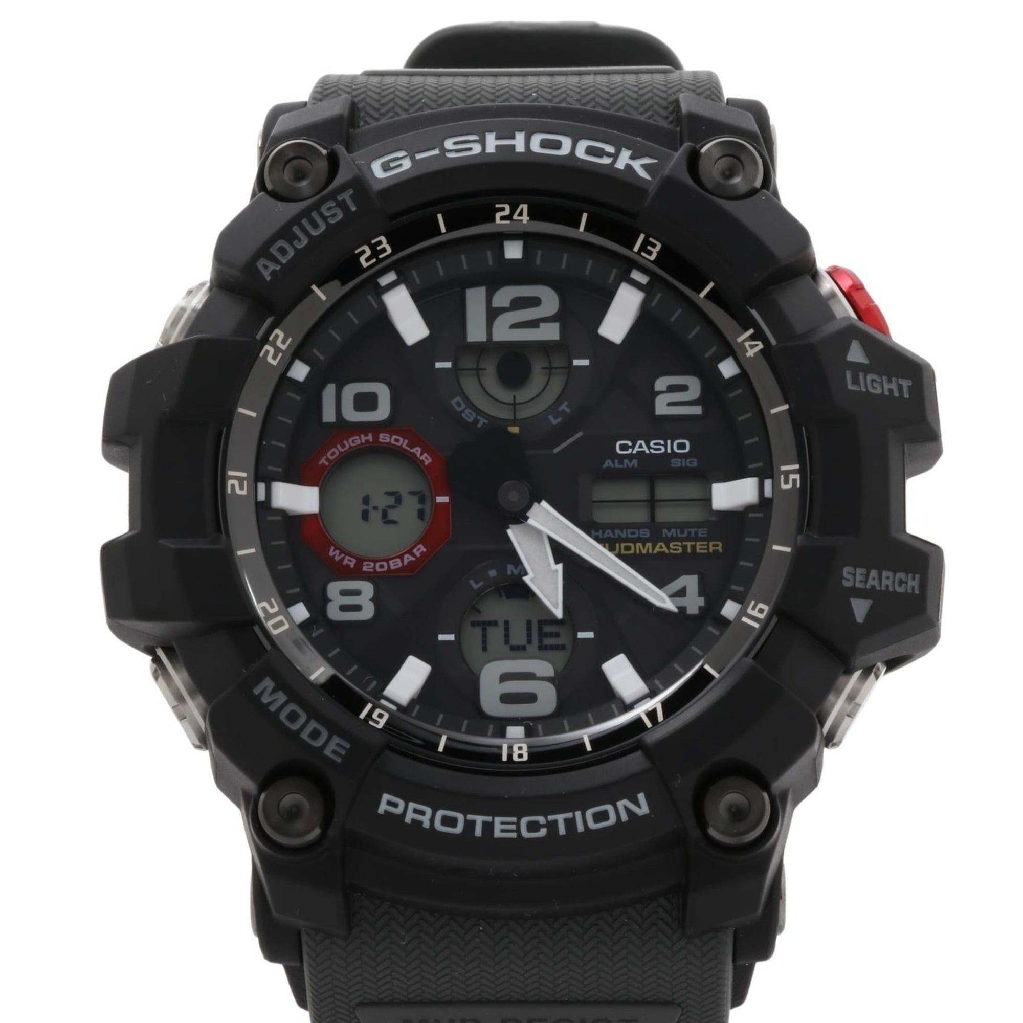Casio CASIO GSHOCK MASTER OF G LAND MUDMASTER GWG1001A8JF Men's Watch, Black Resin, Stainless Steel Size ONE SIZE - 1 Thumbnail