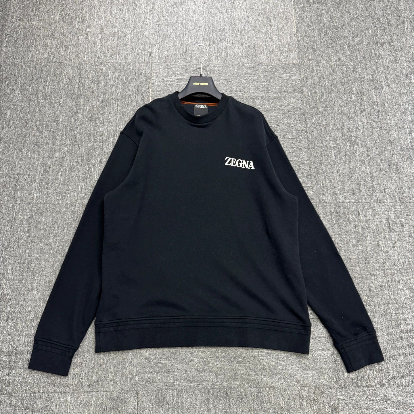 Ermenegildo Zegna Zegna 1101 Logo Print Hoodie 52 Size US L / EU 52-54 / 3 - 1 Thumbnail