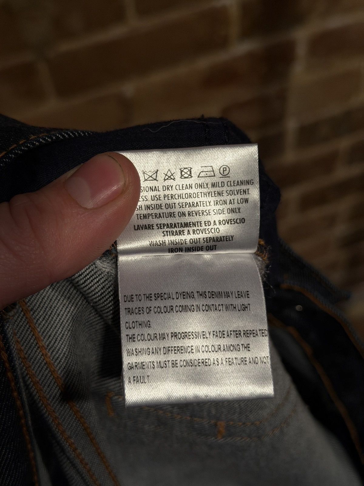 Gucci 2000s Gucci Horsebit Jeans Size US 36 / EU 52 - 10 Thumbnail