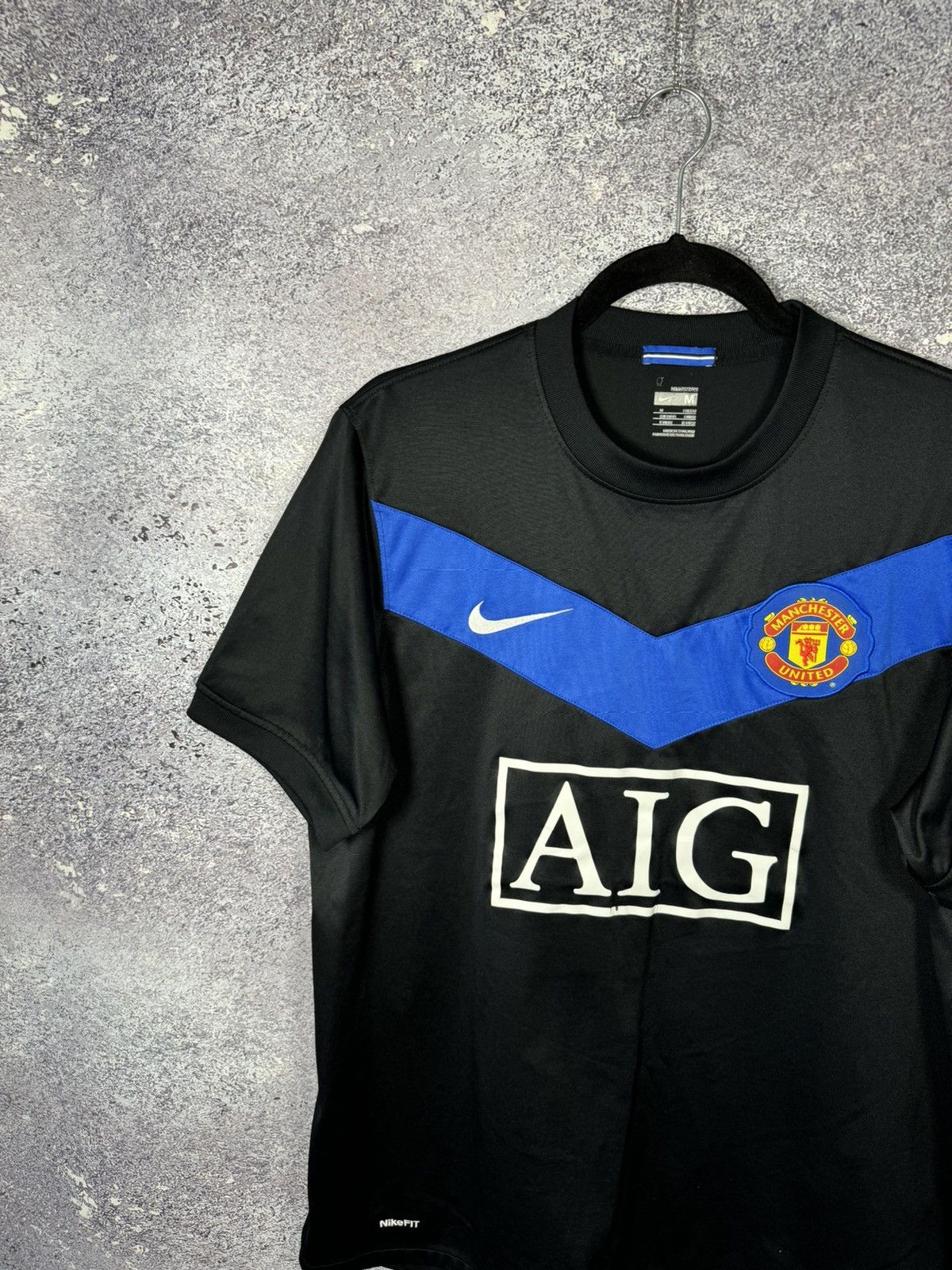 Nike × Vintage Vintage Manchester United 2009/10 Away Nike Jersey Blokcore Size US M / EU 48-50 / 2 - 3 Thumbnail