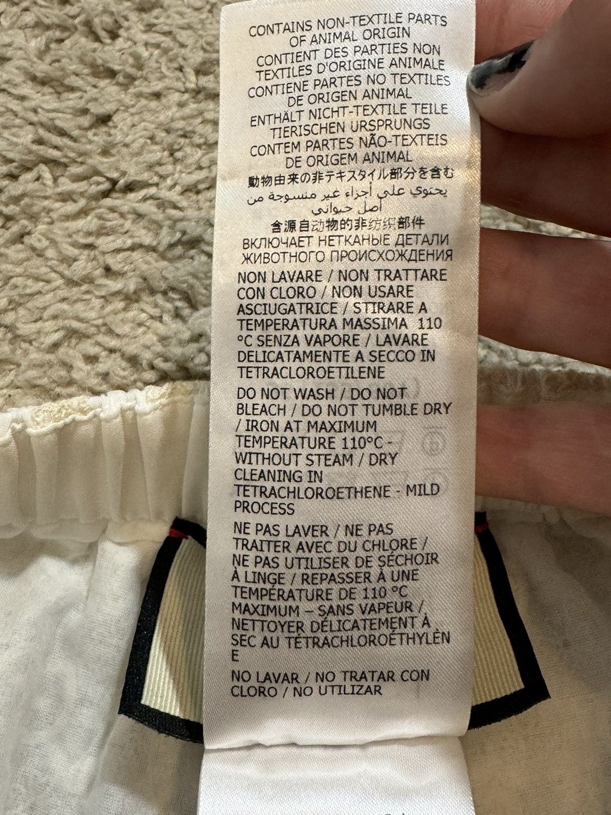 Gucci EUC Gucci Linen Embroidered Ivory Shorts Size 25" / US 0 / IT 36 - 8 Thumbnail