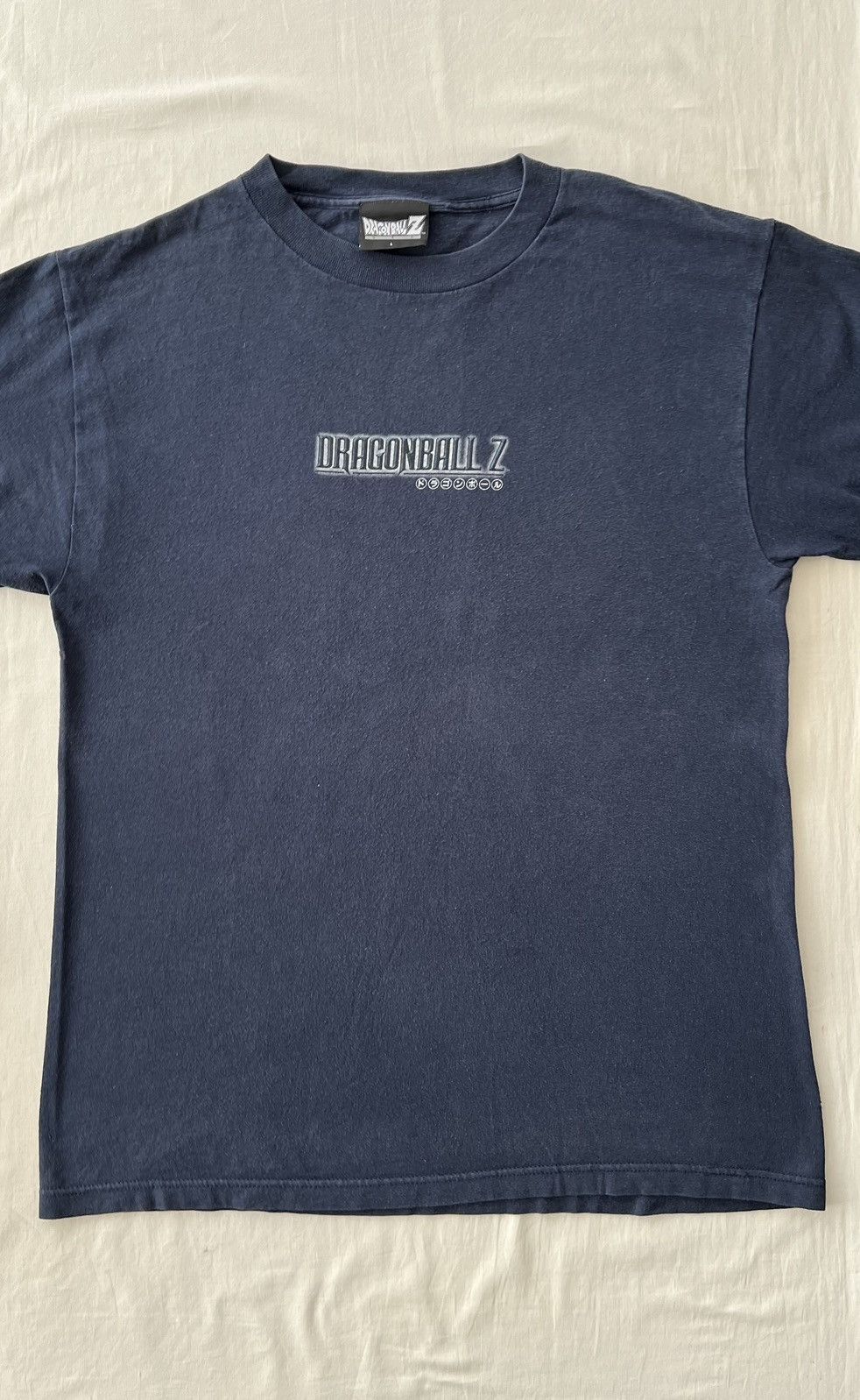 Anime Vintage 1997 Dragon Ball Z Son Goku Anime Manga Navy T-shirt Size US L / EU 52-54 / 3 - 3 Thumbnail