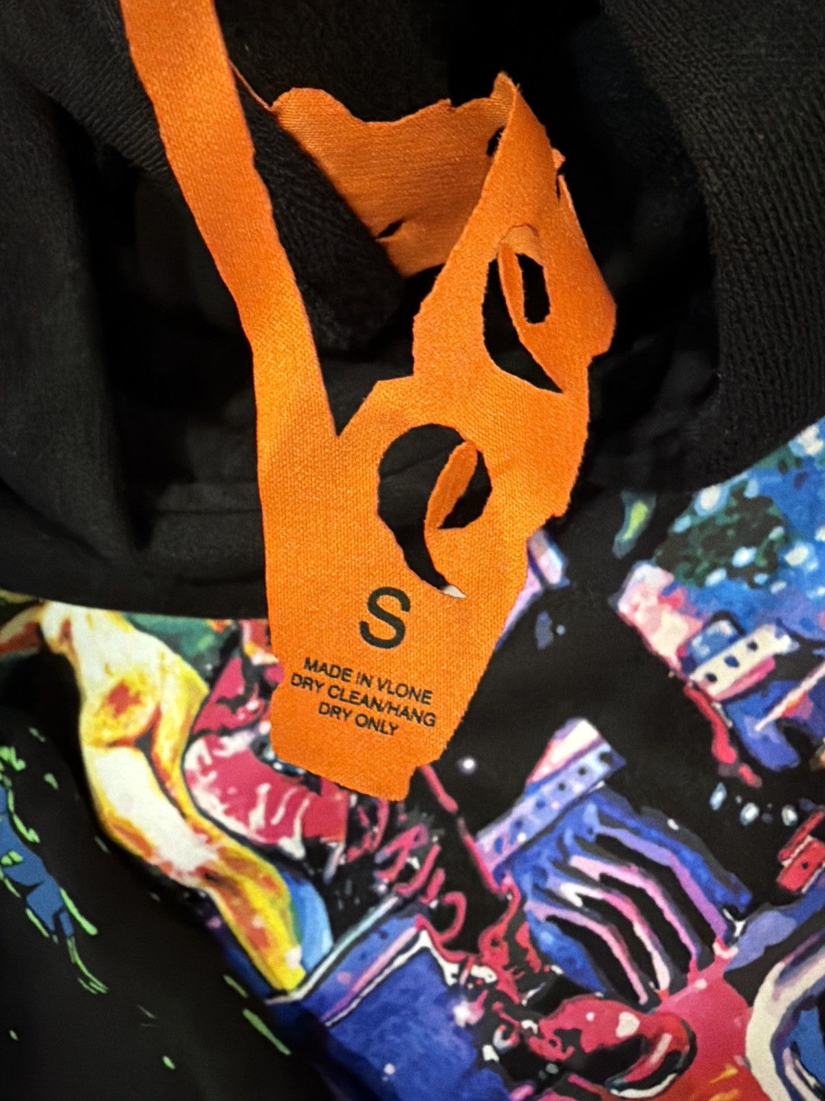 Vlone 999 Club x Vlone “Cosmic Death Racer” Hoodie (Worn 1-2) Size US S / EU 44-46 / 1 - 5 Thumbnail