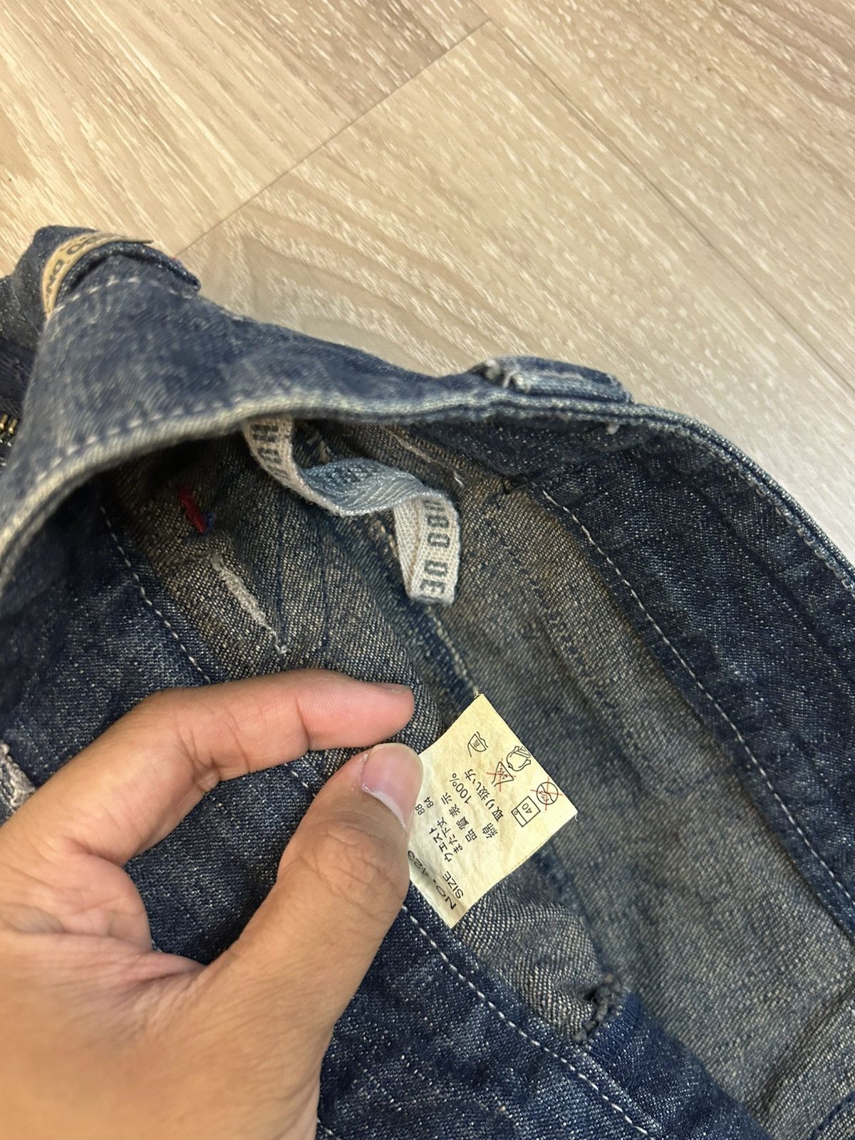 Vintage VINTAGE HOBO DENIM Baggy Cargo Pants Multi-Pocket Y2K Skater Size US 32 / EU 48 - 7 Thumbnail