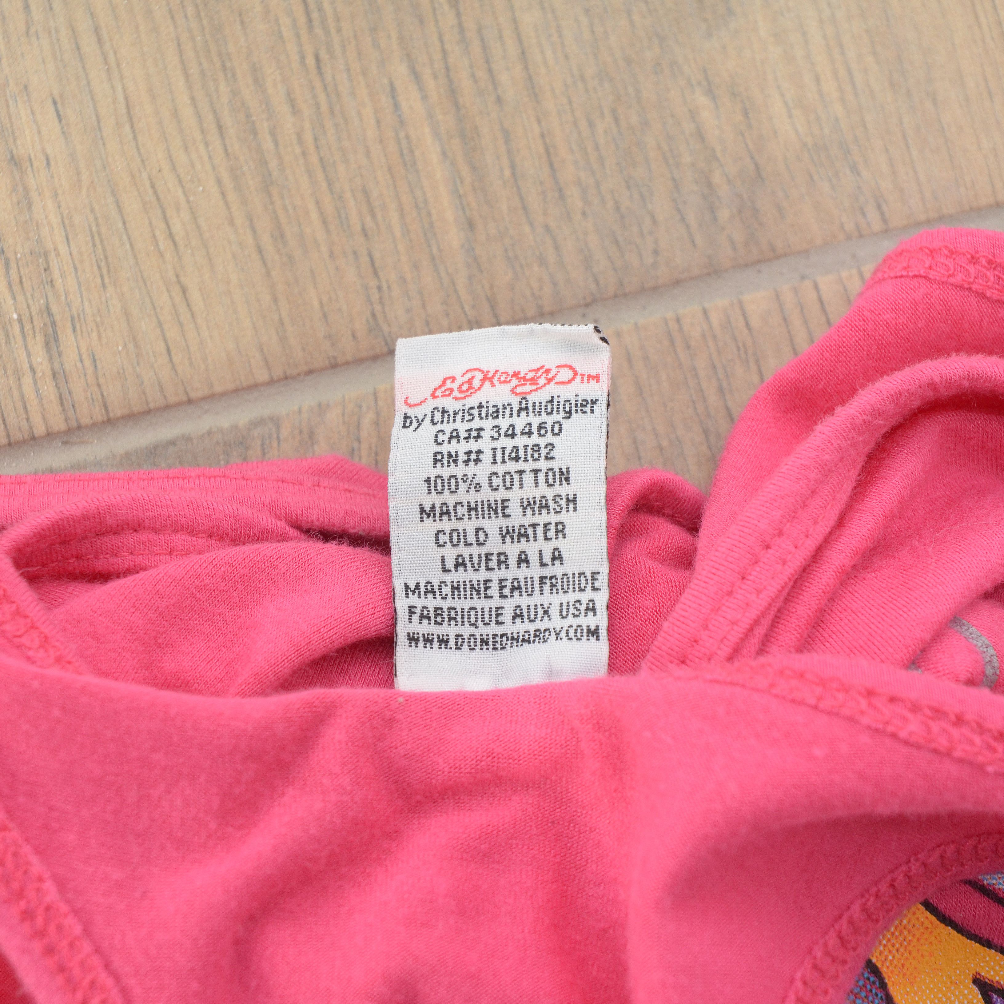 Christian Audigier Ed hardy by Christian Audigier Pink crystals tank top skull Size M / US 6-8 / IT 42-44 - 9 Thumbnail