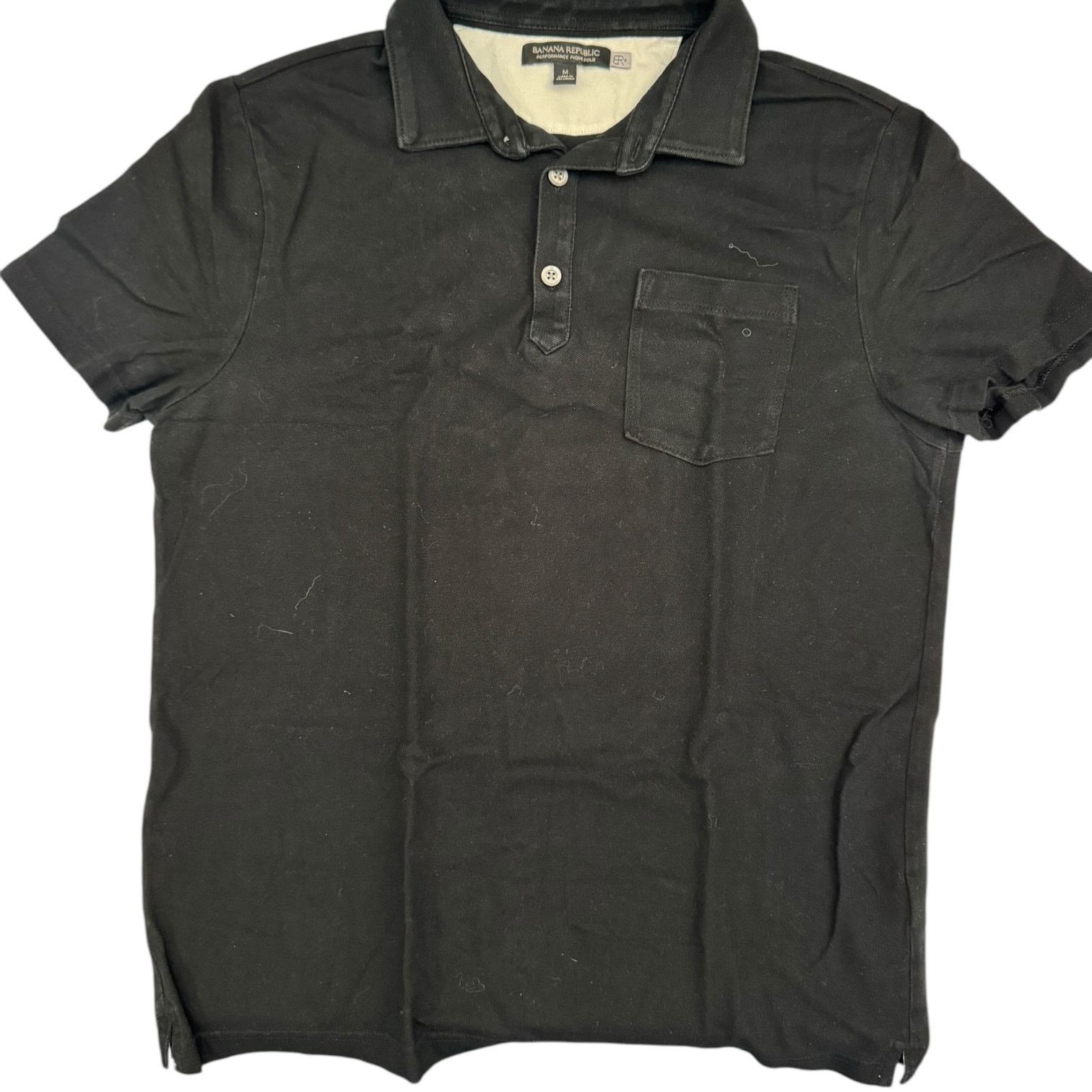 Banana Republic Banana Republic Men’s Classic Black Polo Shirt Medium Size US M / EU 48-50 / 2 - 1 Thumbnail