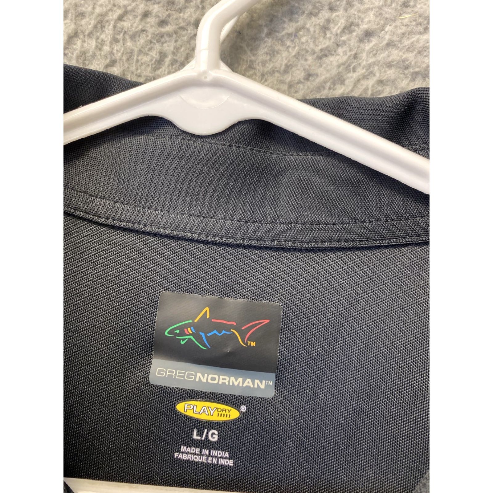 Vintage Greg Norman Polo Shirt Mens Large Black Stretch Logo 90s Outdoor Sports Golf Mens Size US L / EU 52-54 / 3 - 3 Thumbnail