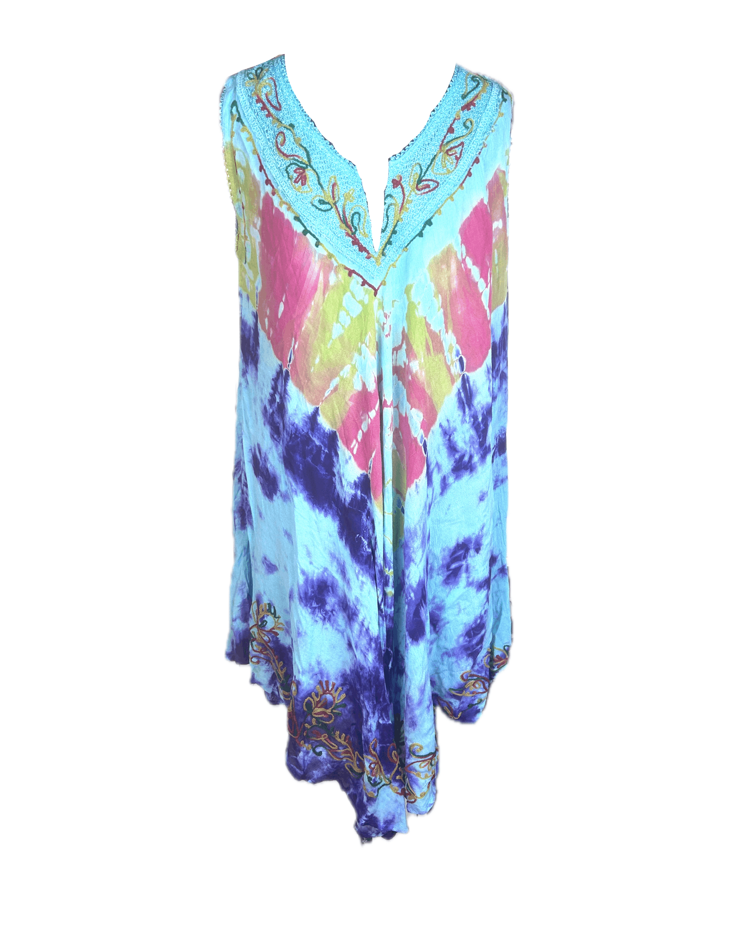 Vintage Y2K Tie Dye Dress Size ONE SIZE - 1 Thumbnail