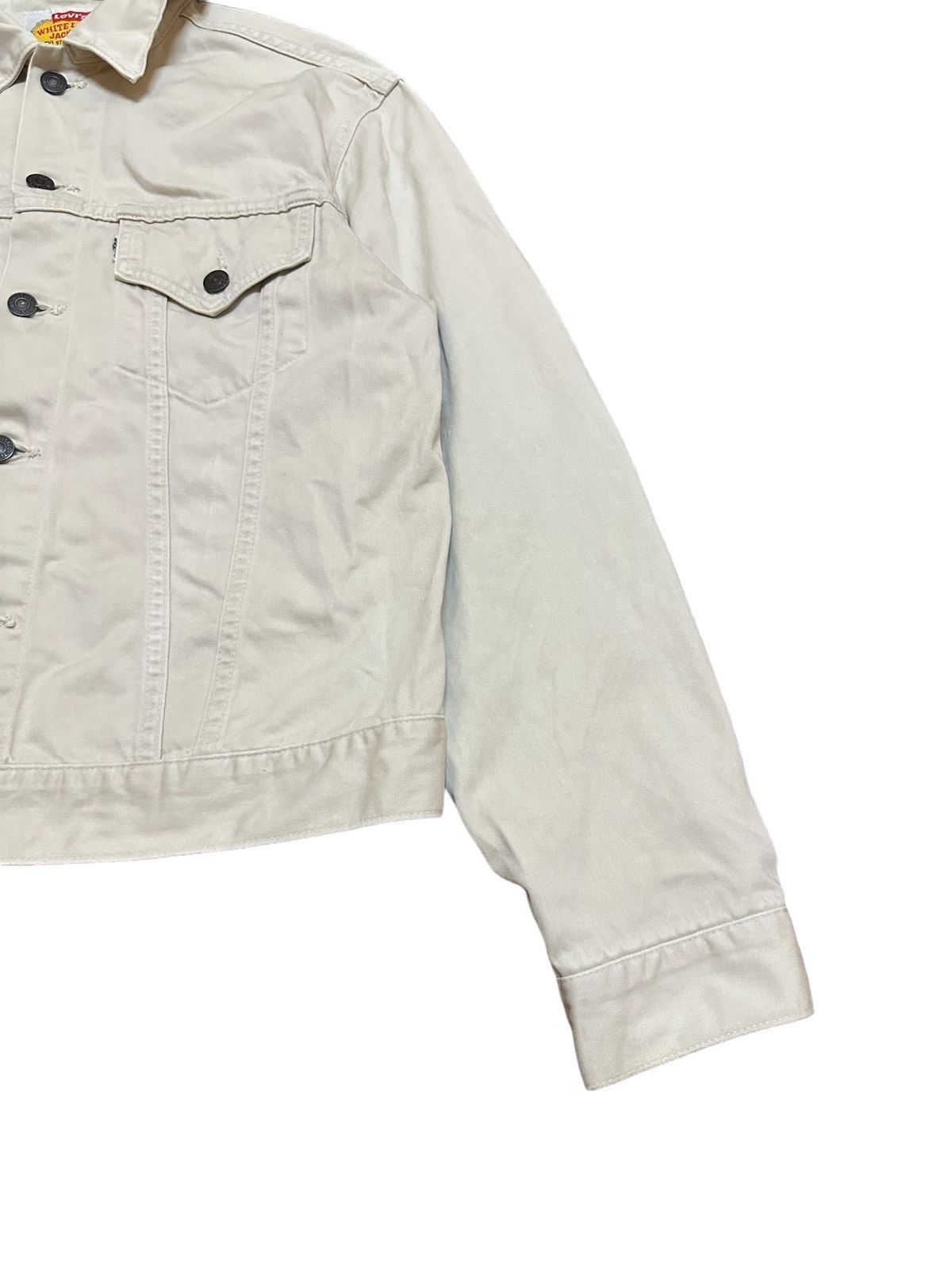 Levi's Vintage Levis White Trucker Jacket Size US M / EU 48-50 / 2 - 4 Thumbnail