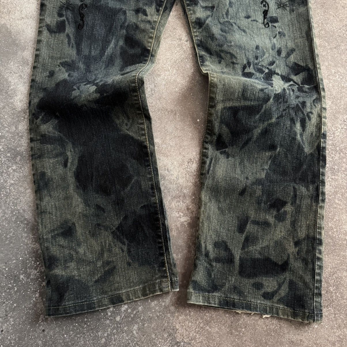 If Six Was Nine × Japanese Brand Amazing Vintage Avant-Garde Washed Jeans Size US 31 - 7 Thumbnail