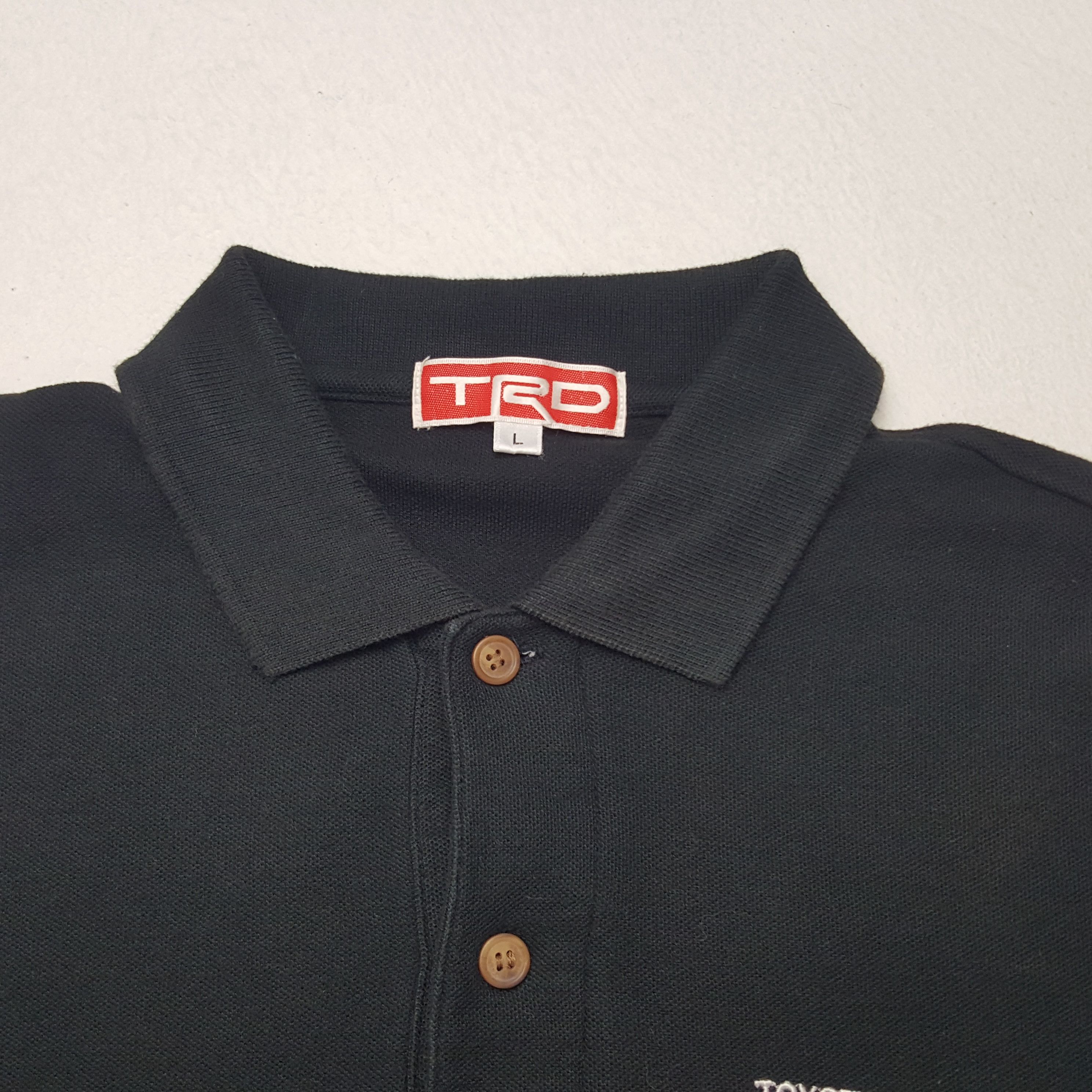 Vintage Vintage TRD Toyota Motor Sports Custom Art Polo Shirt Size US L / EU 52-54 / 3 - 4 Thumbnail