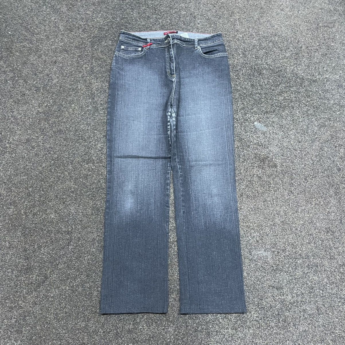 Vintage Vintage Y2K 90s Baggy Wide Leg Flared Denim Jeans Blue Punk Size 32" / US 10 / IT 46 - 1 Thumbnail