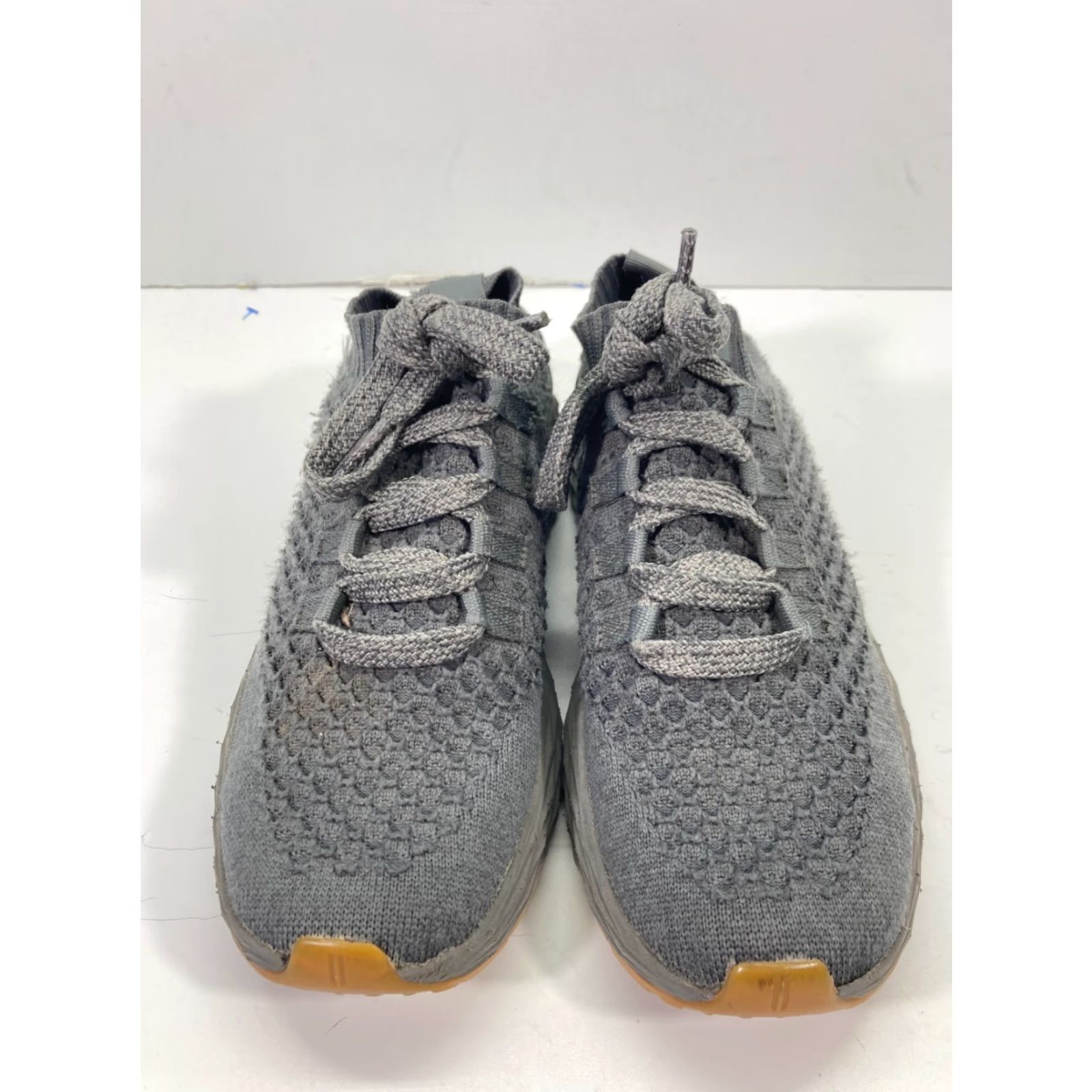 Vintage NOBULL Aspire Sneaker Womens US Size 9 Dark Grey Knit Lace Up Shoes, Low Top, Breathable Comfort, Cross Training, Gym & Training, Solid Gray, Sneakers Size US 9 / IT 39 - 3 Thumbnail