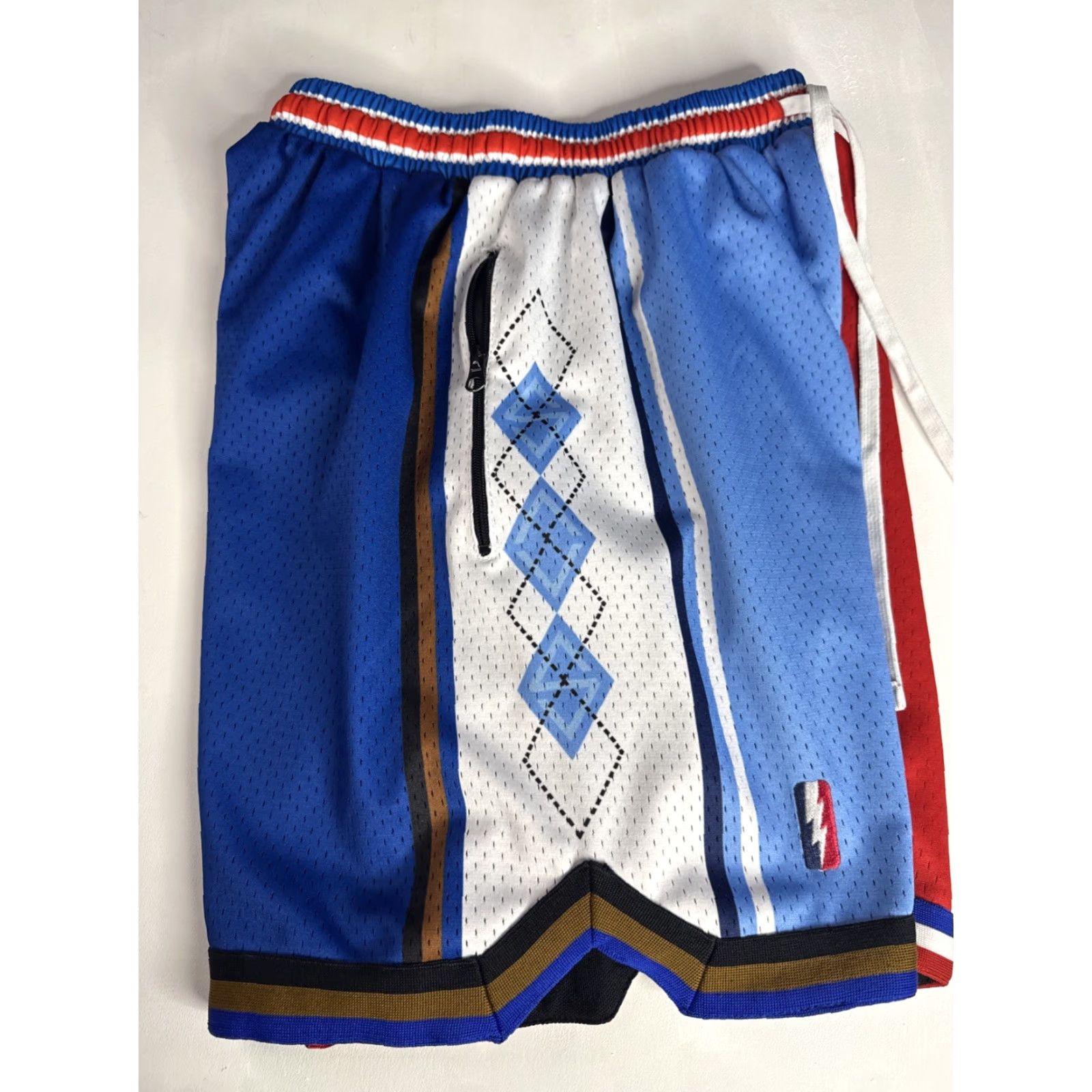 Jordan Brand Nike Jordan Collect Select TRILLEST Swingman Basketball Shorts BE LIKE MIKE Men’s M Multicolor Basketball Mens Size US 31 - 4 Thumbnail