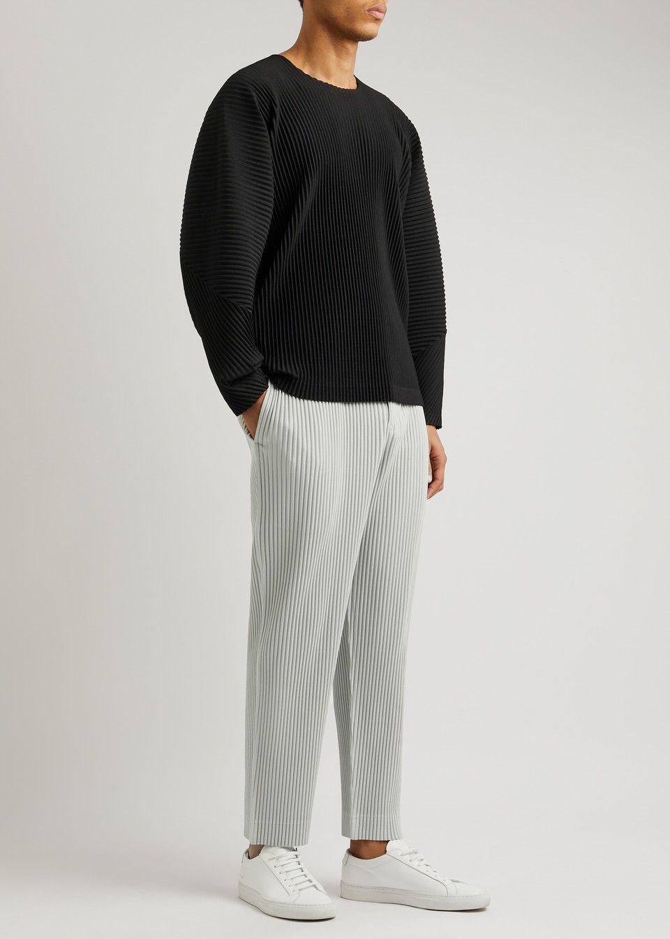 Homme Plisse Issey Miyake Homme Plisse Issey Miyake pleated trouser pants Size US 32 / EU 48 - 1 Thumbnail