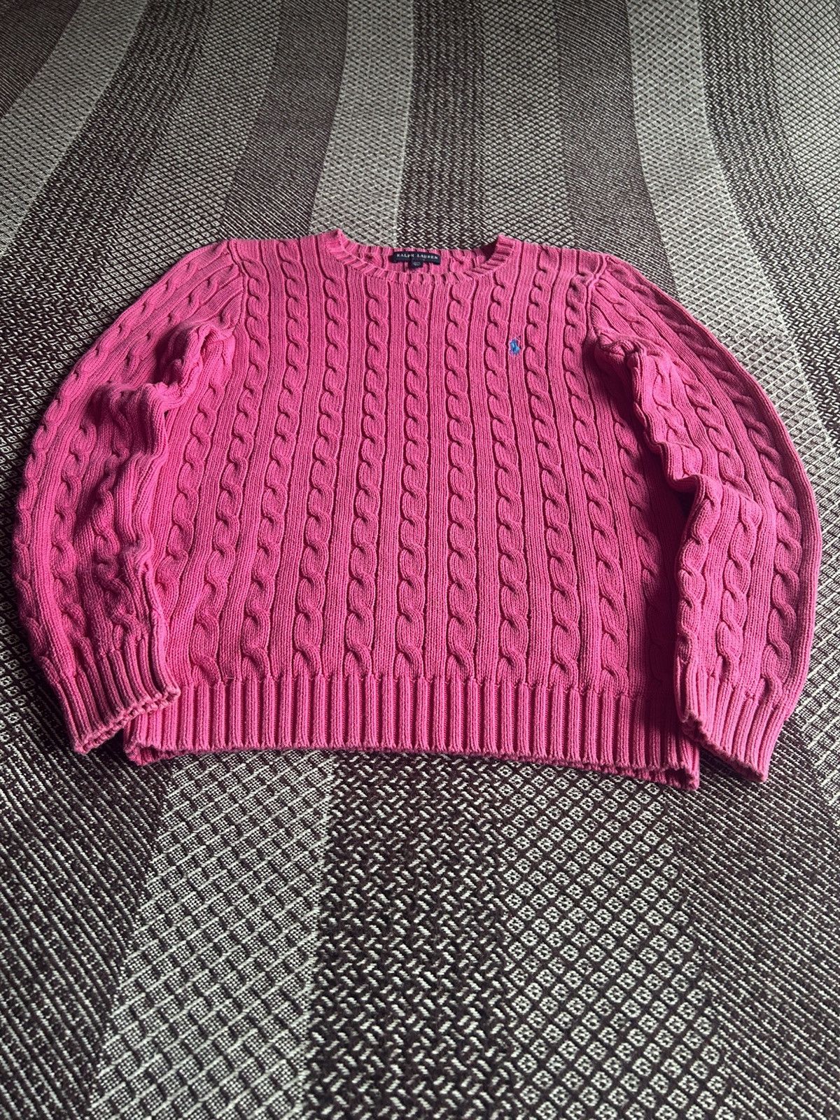 Polo Ralph Lauren Polo Ralph Lauren Cable Knit Sweater Rare Size M Streetwear Size M / US 6-8 / IT 42-44 - 3 Thumbnail