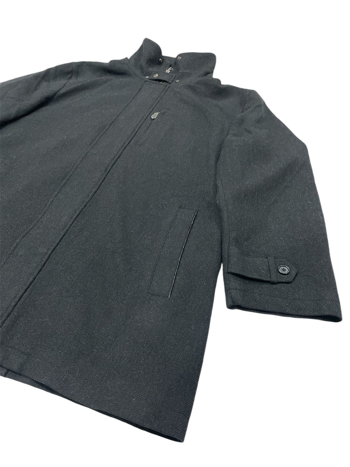 Japanese Brand SISSY by KANSAI YAMAMOTO Wool Long Coat Size US L / EU 52-54 / 3 - 3 Thumbnail