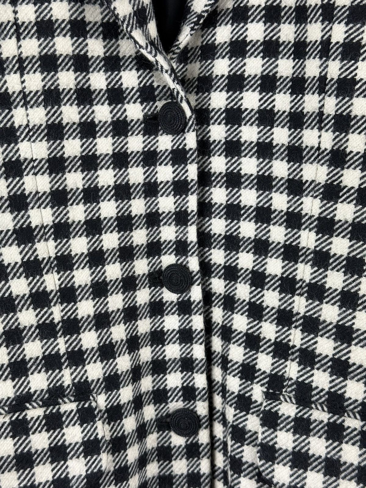 Salvatore Ferragamo Salvatore Ferragamo VTG Plaid Wool Cashmere Blazer Jacket Size M / US 6-8 / IT 42-44 - 10 Thumbnail