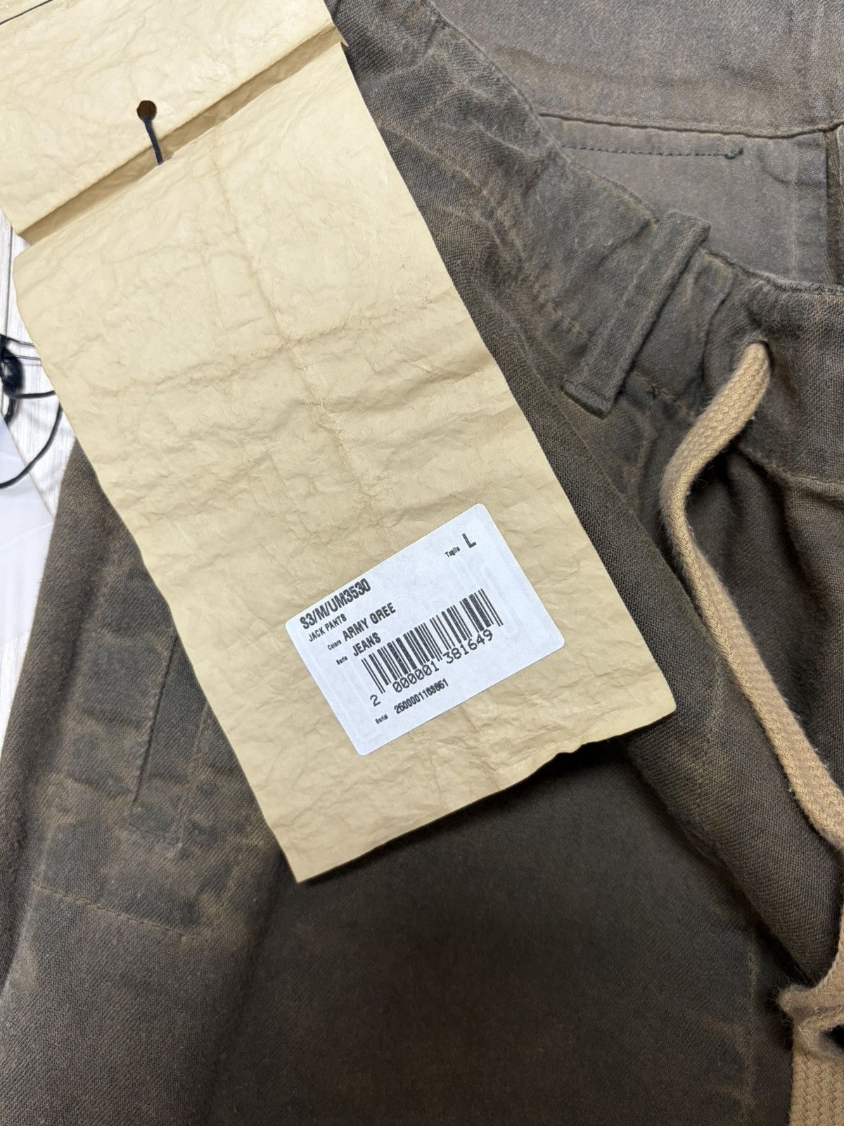 Uma Wang [L] Uma Wang 23SS Jack Pants Army Green Size US 34 / EU 50 - 4 Thumbnail