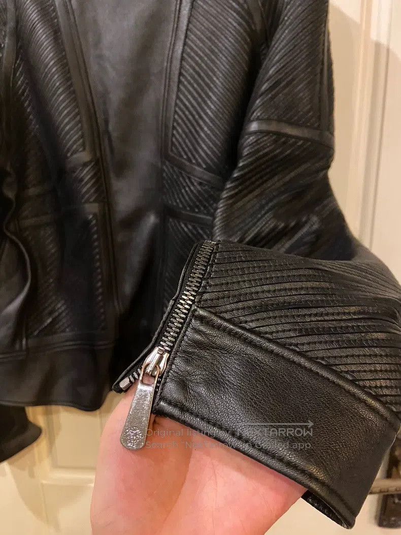 Versace Versace Leather coat Size US M / EU 48-50 / 2 - 5 Thumbnail
