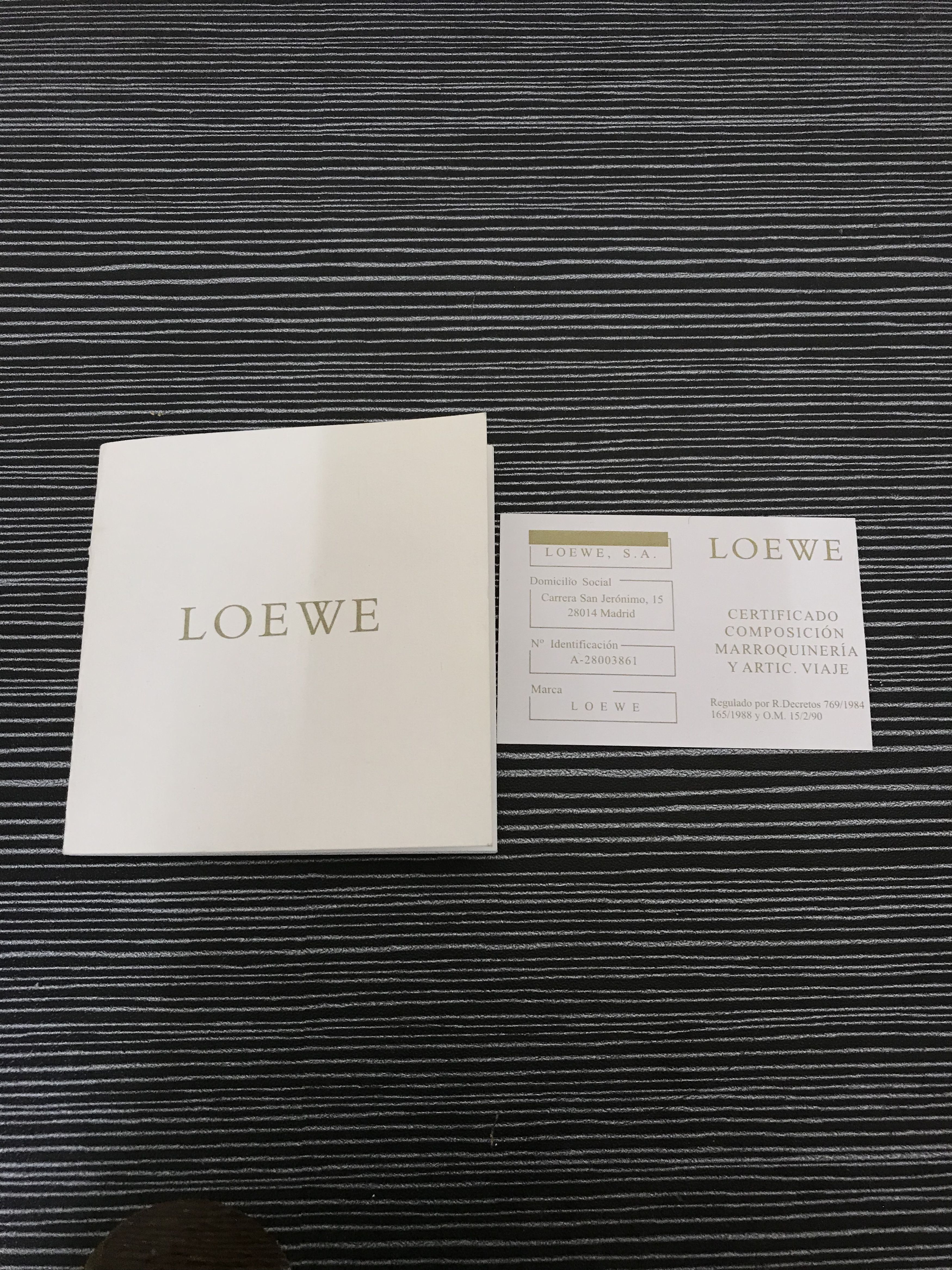 Loewe Loewe Purple Leather HandBag Size ONE SIZE - 10 Thumbnail