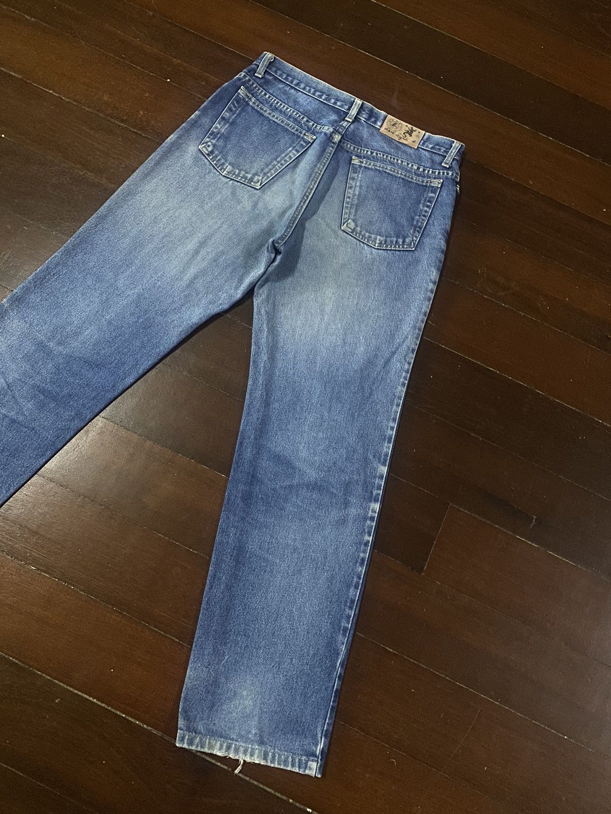 agnes b. FIRE 🔥 vintage 90s AGNES B flare jeans nice faded Size US 34 / EU 50 - 17 Thumbnail
