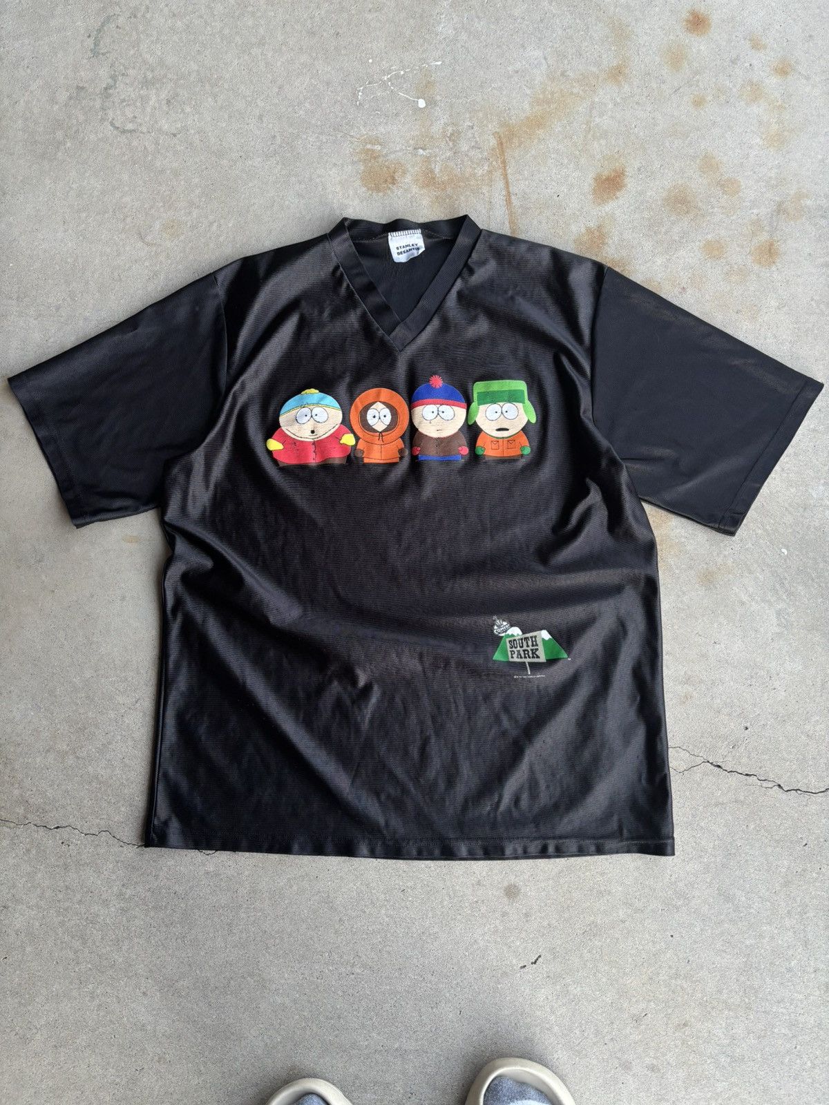Cartoon Network Vintage 96 South Park Cartman Comedy Central Desantis Jersey Size US L / EU 52-54 / 3 - 1 Thumbnail