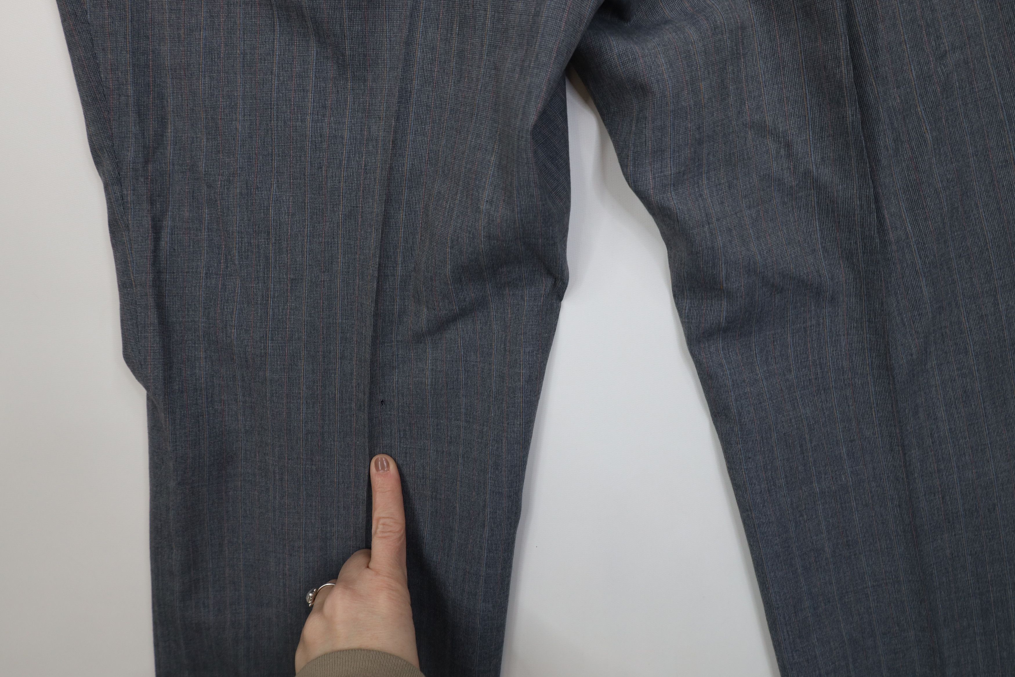 Vintage Vintage 70s Streetwear Striped Wide Leg Chino Pants USA Size US 36 / EU 52 - 14 Thumbnail