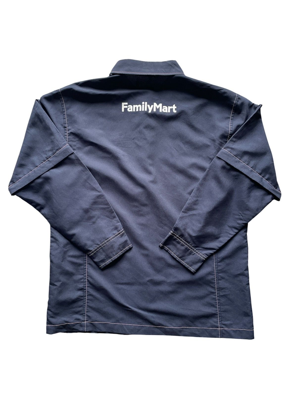 Japanese Brand Vintage FAMILY MART JAPAN Limited Staff Uniform Jacket Size US M / EU 48-50 / 2 - 2 Thumbnail