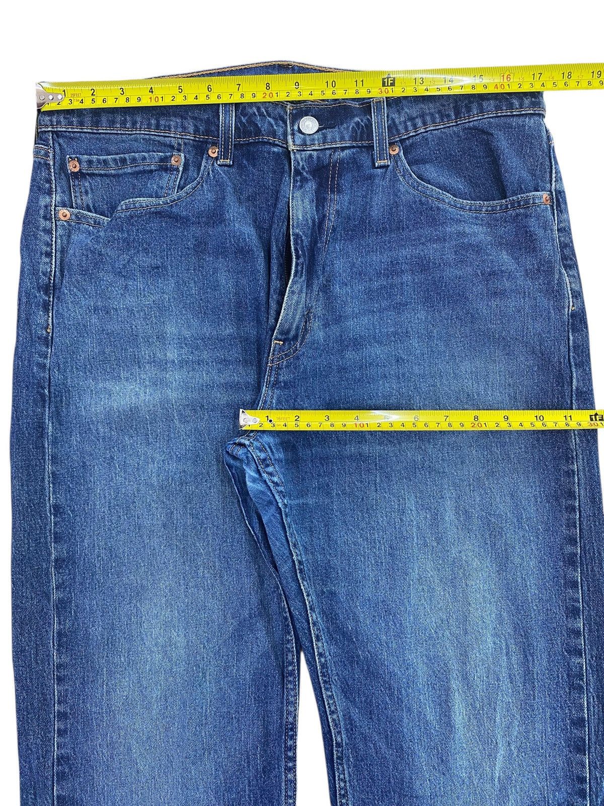 Levi's Levi’s Acid Blue Faded Wash Style Loose Jeans Size US 34 / EU 50 - 5 Thumbnail