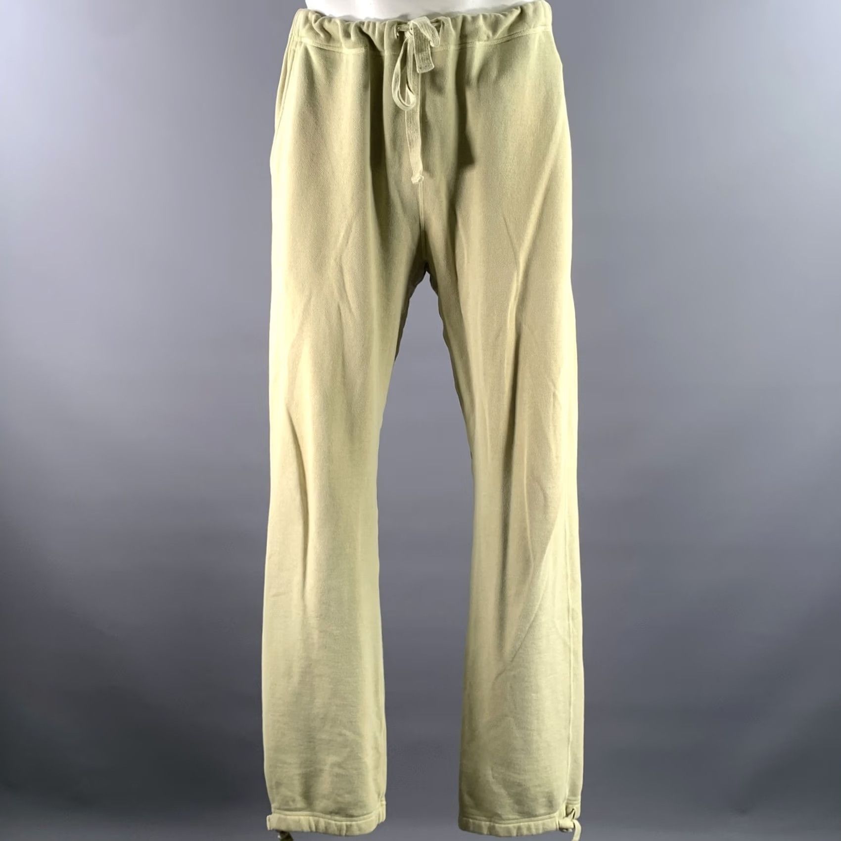 Visvim VISVIM Size M Green Washed Cotton Sweatpants Size US 31 - 2 Thumbnail