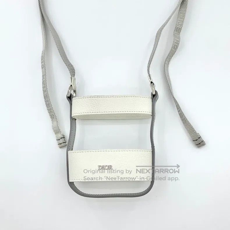 Dior Dior White logo letter cross-body thermos cup cover Size ONE SIZE - 6 Thumbnail
