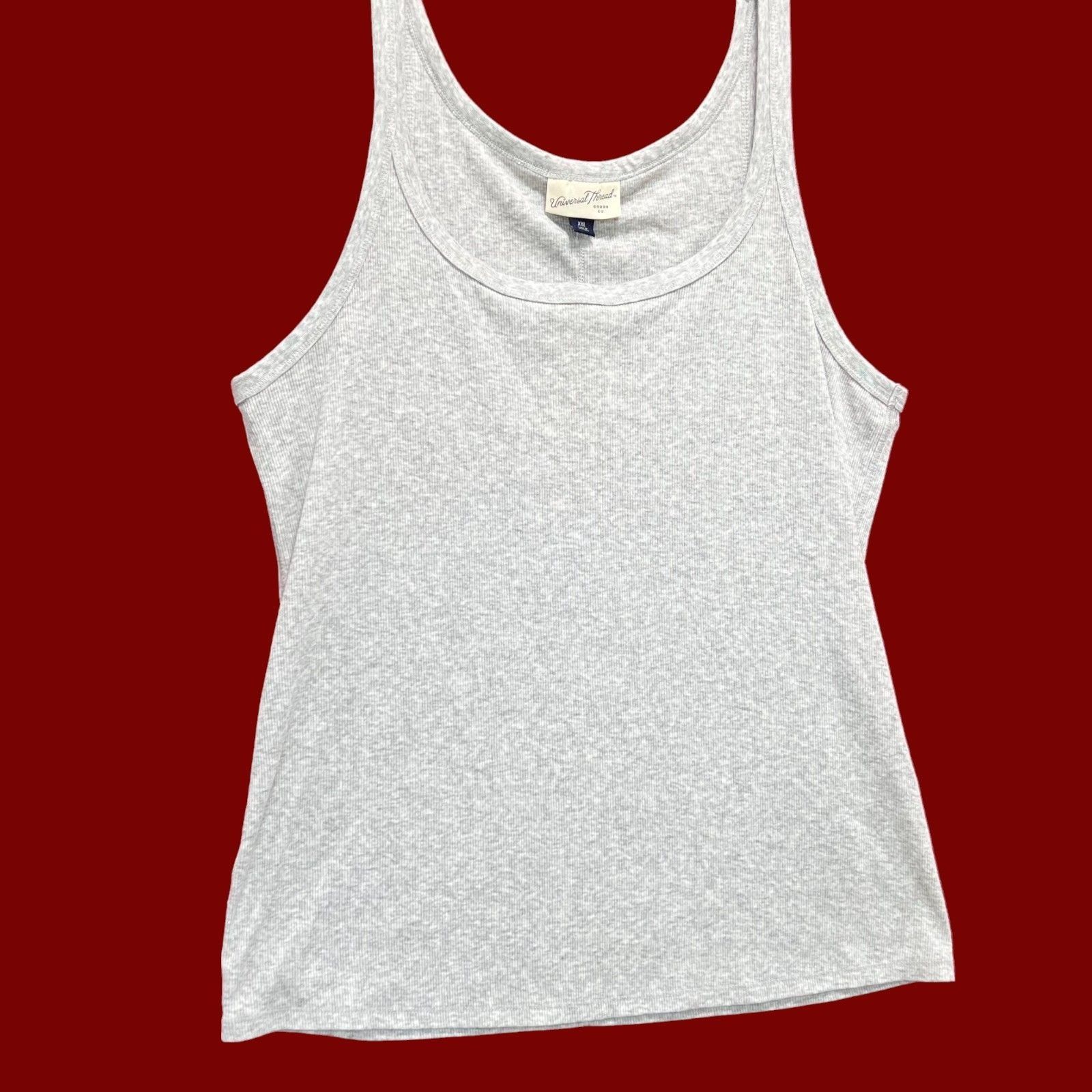 Other Universal Thread - Women's Sleeveless T-Shirt - Grey - XXL Size XXL / US 16-18 / IT 52-54 - 1 Thumbnail
