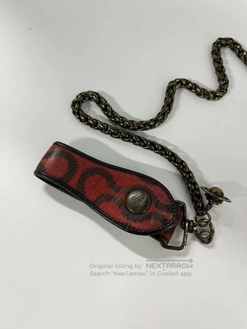 Vivienne Westwood Vivienne Westwood Dragon Bone Chain Keyring Belt. Size ONE SIZE - 6 Thumbnail