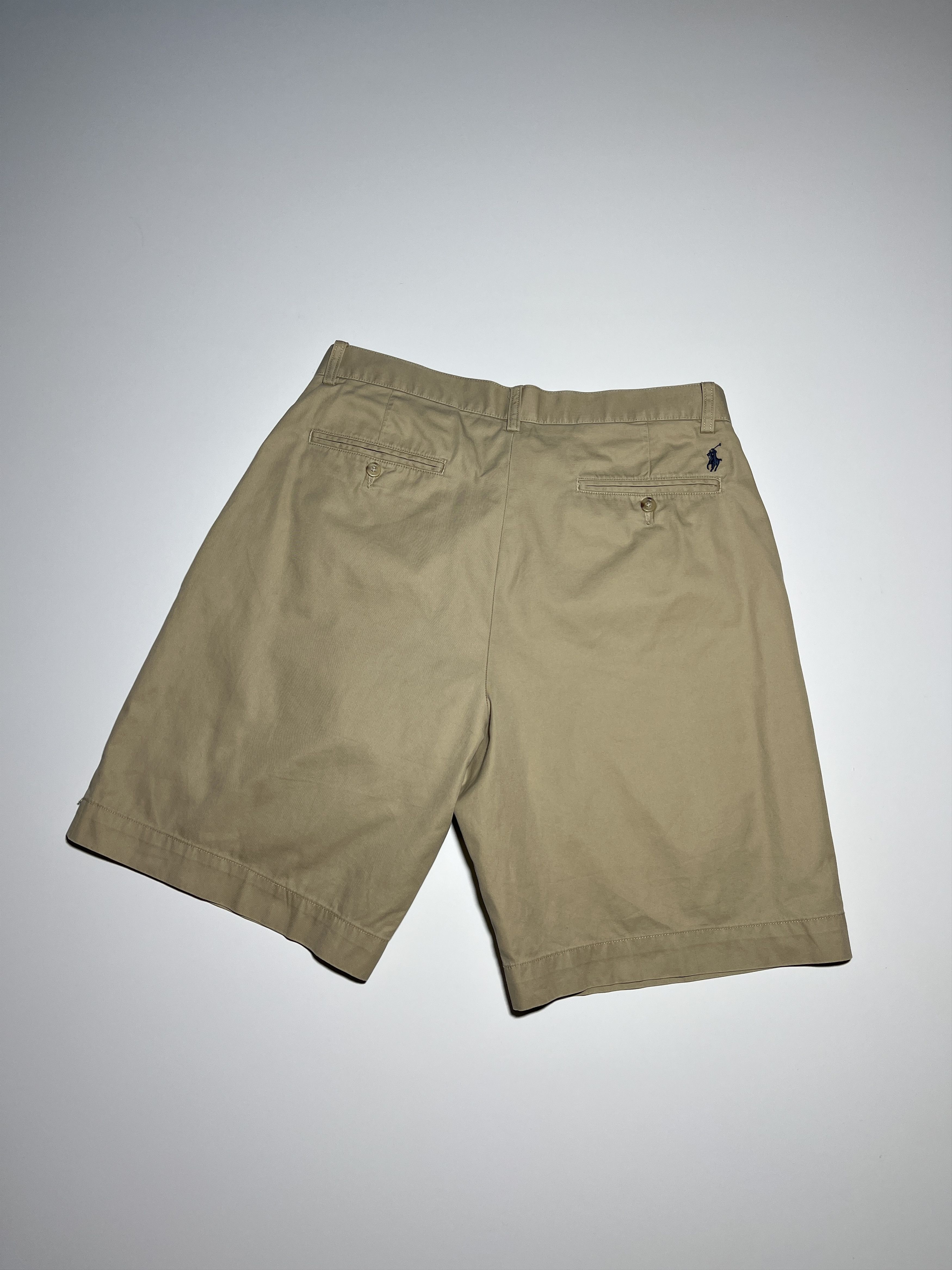 Polo Ralph Lauren × Vintage Vintage Polo Ralph Lauren Beige Prospect Shorts Size 32 Size US 32 / EU 48 - 2 Thumbnail