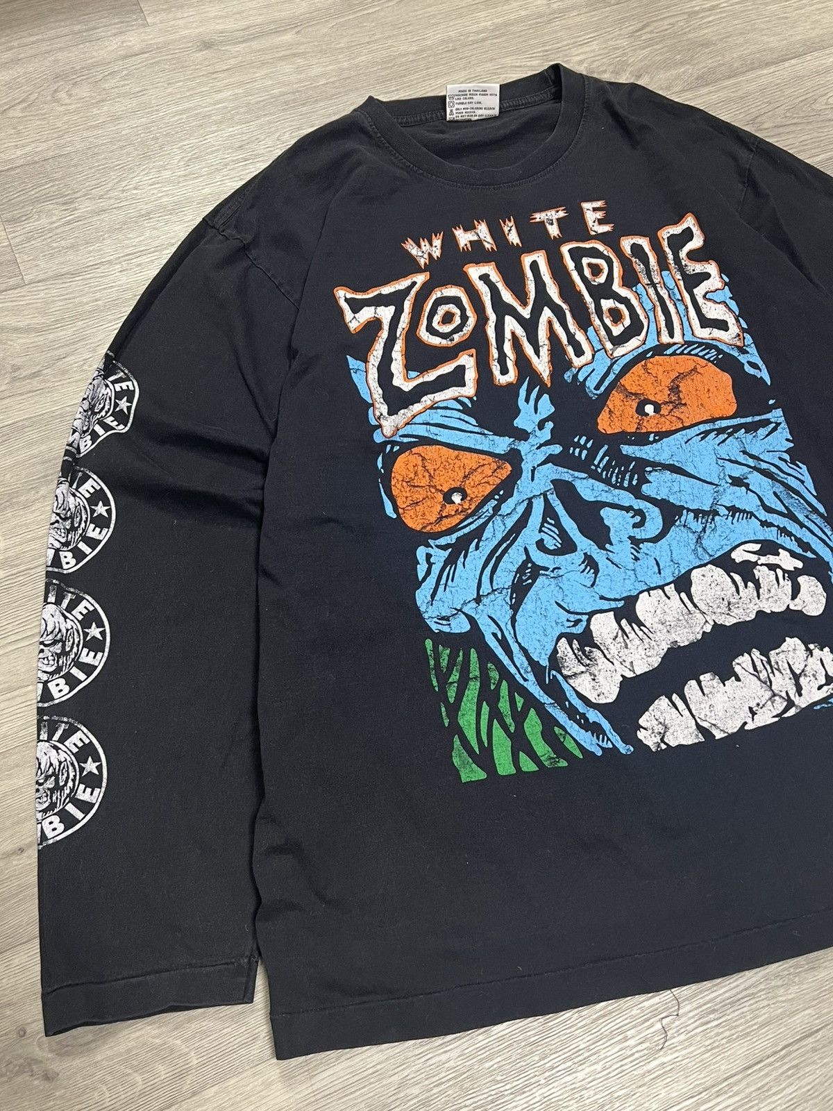 Band Tees White Zombie Longsleeve Astro-Creep Era, Power/Plus Size US XXL / EU 58 / 5 - 2 Thumbnail