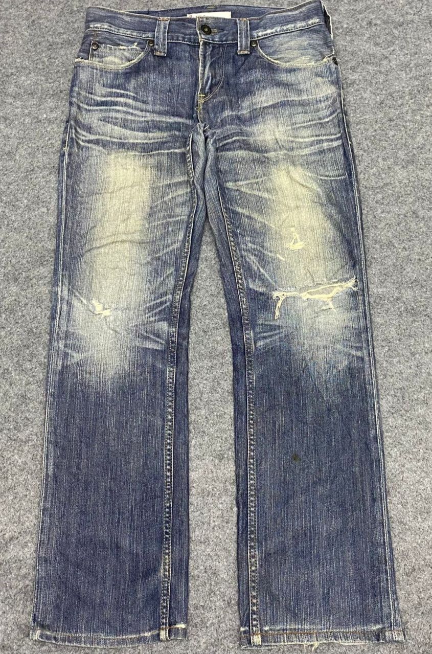 Levi's Vintage Levis 511 Slim Distressed Denim Size US 33 - 1 Thumbnail