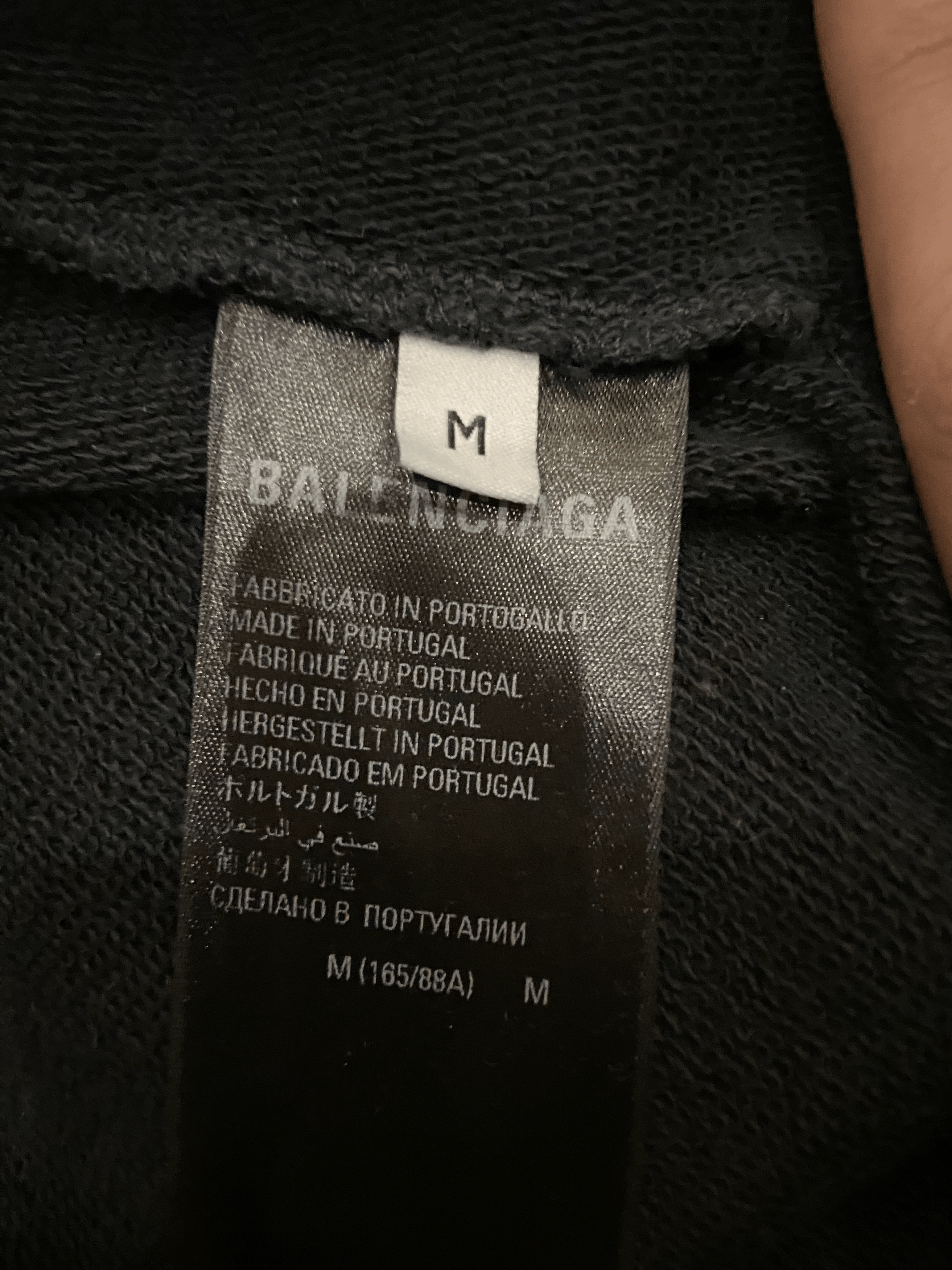 Balenciaga Sporty B Medium Fit Zip Up Size US M / EU 48-50 / 2 - 5 Thumbnail