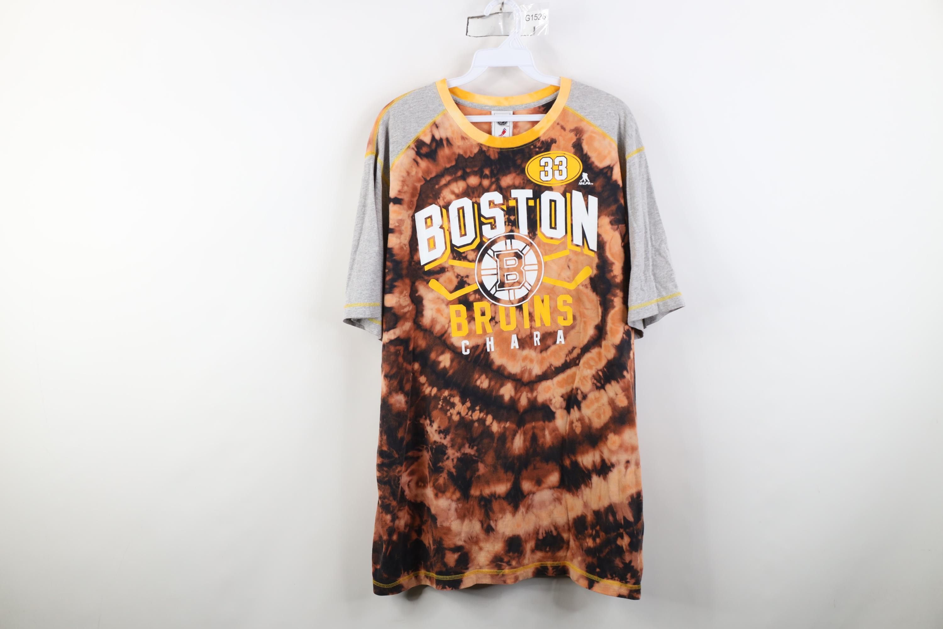 Vintage Vintage NHL Zdeno Chara Boston Bruins Hockey Raglan T-Shirt Size US XL / EU 56 / 4 - 1 Thumbnail