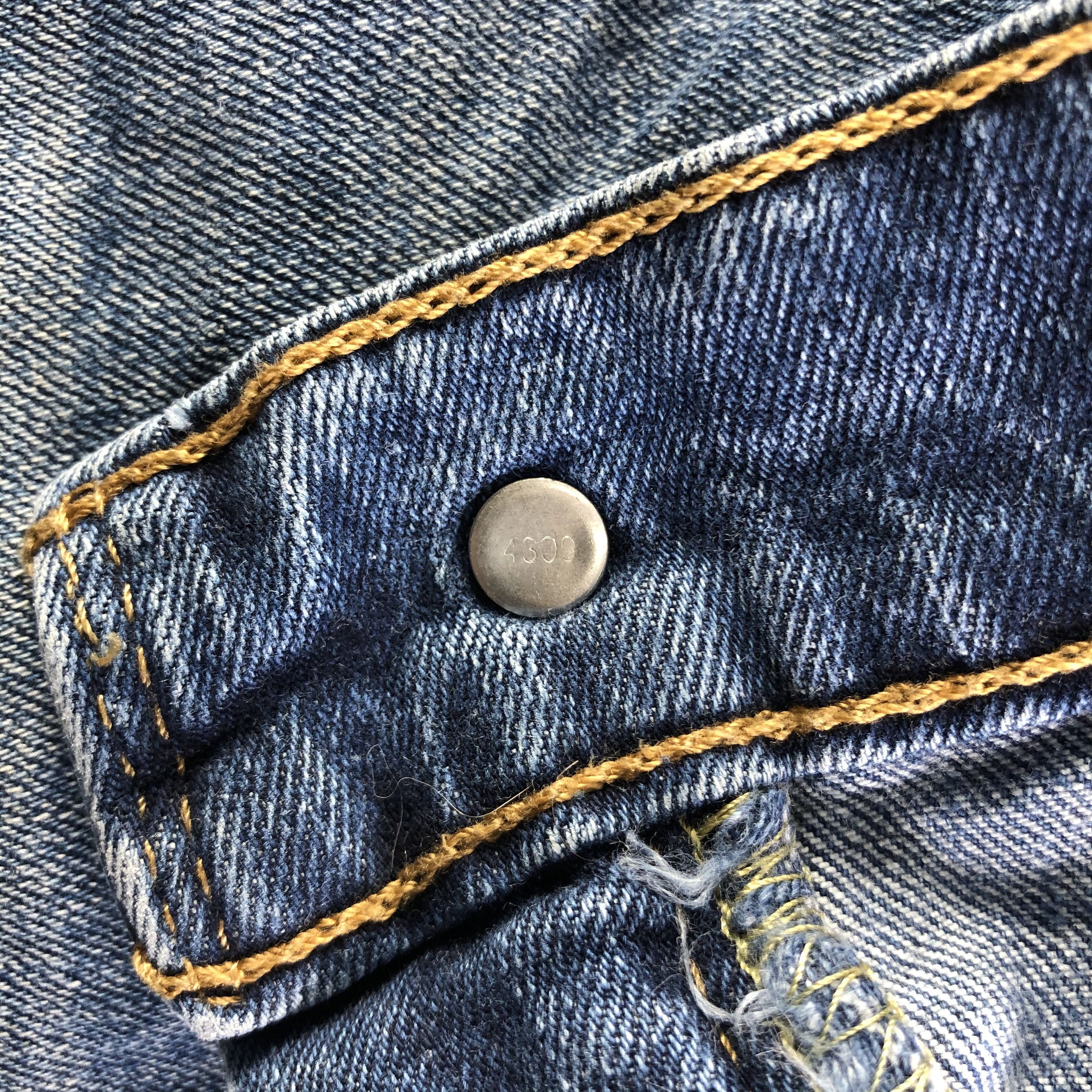Levi's Vintage Blue Wash Levis 514 Jeans-J4407 Size US 34 / EU 50 - 8 Thumbnail