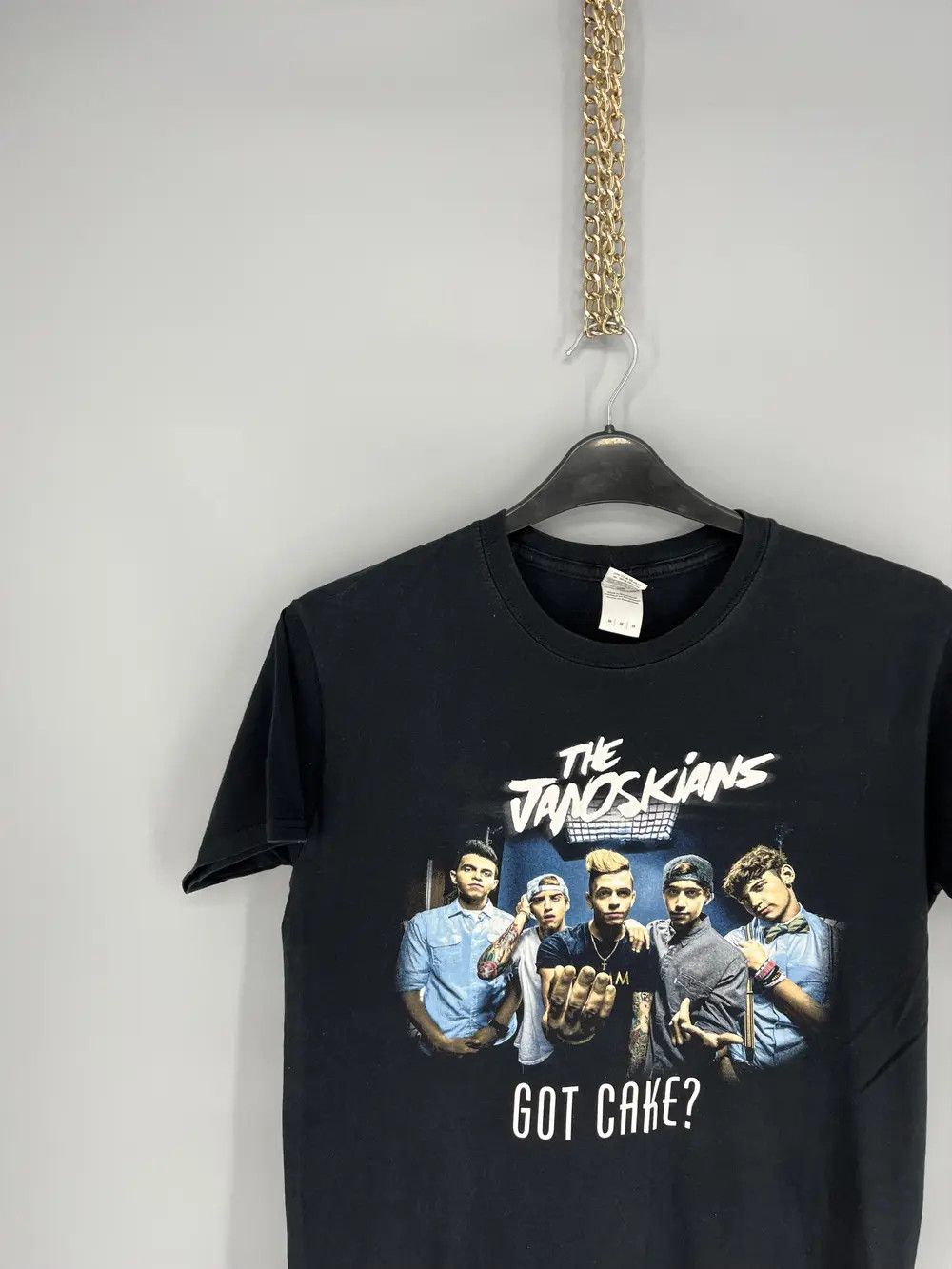 Gildan × Vintage The Janoskians Concert Tee Black Got Cake? Tour 2014 Size US M / EU 48-50 / 2 - 4 Thumbnail